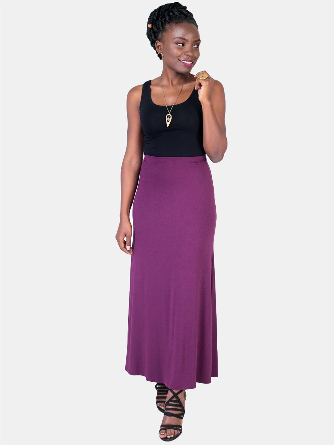 Vivo A Line Maxi Skirt (Special Offer) - Shop Zetu