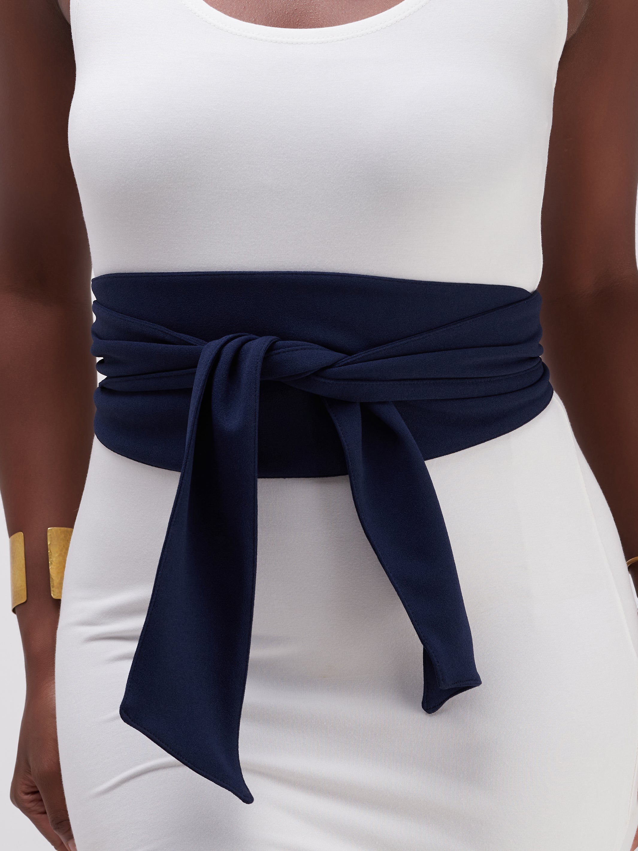Vivo Basic Aziza Belt - Navy Blue