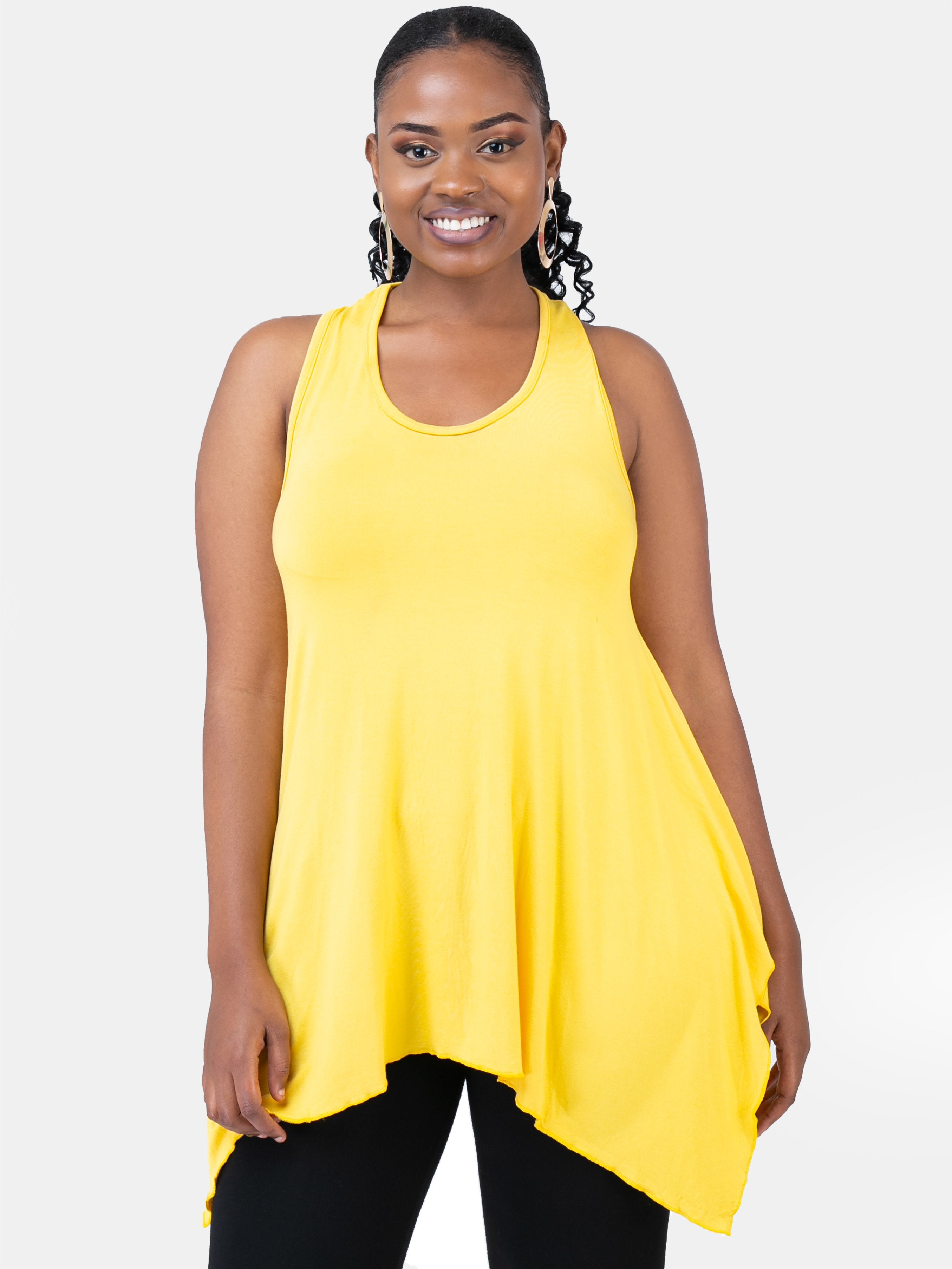 Vivo Holly Dress Top - Yellow - Shop Zetu