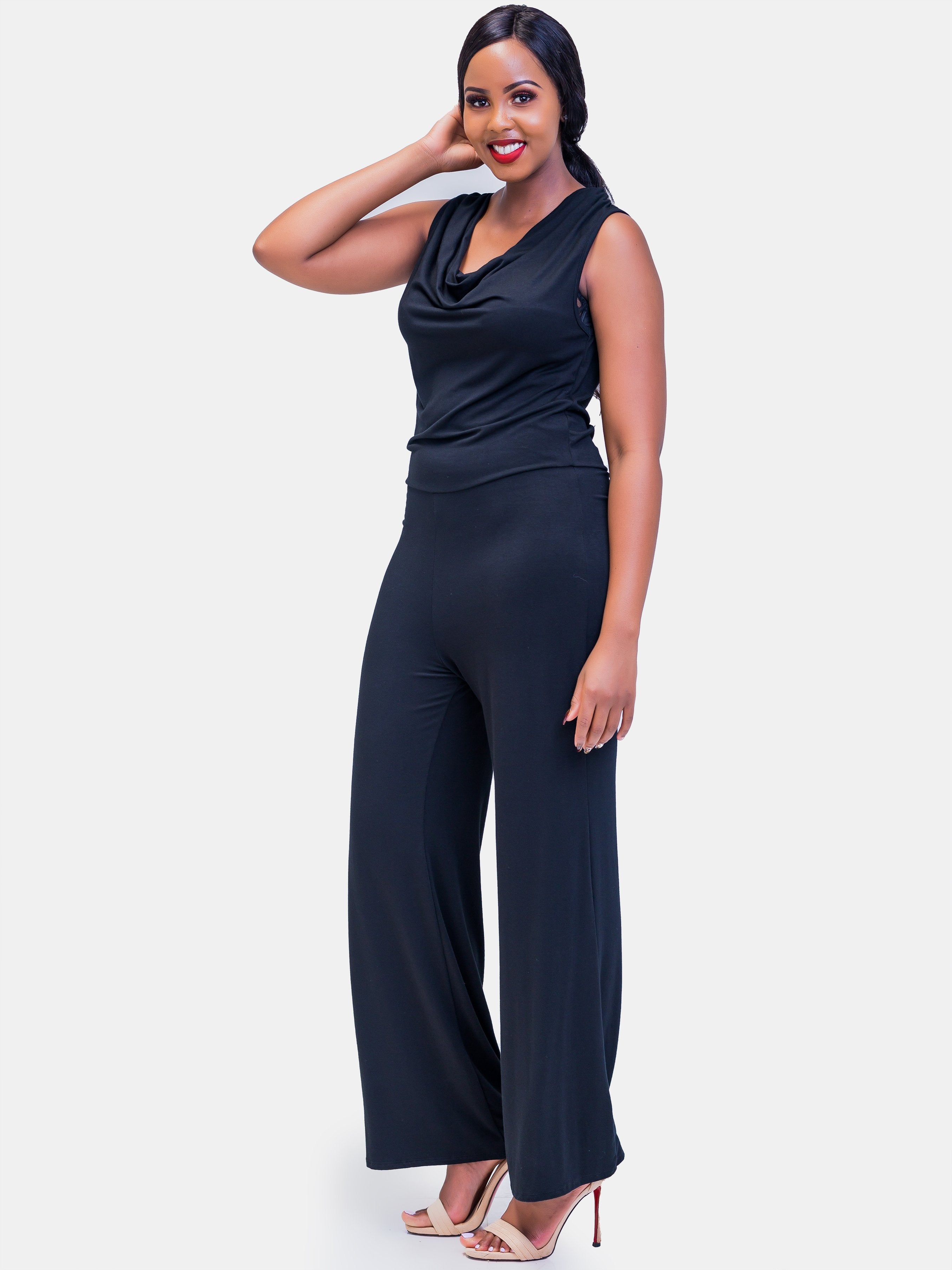 Vivo Jaime Cowl Jumpsuit (Special Offer) - Shop Zetu