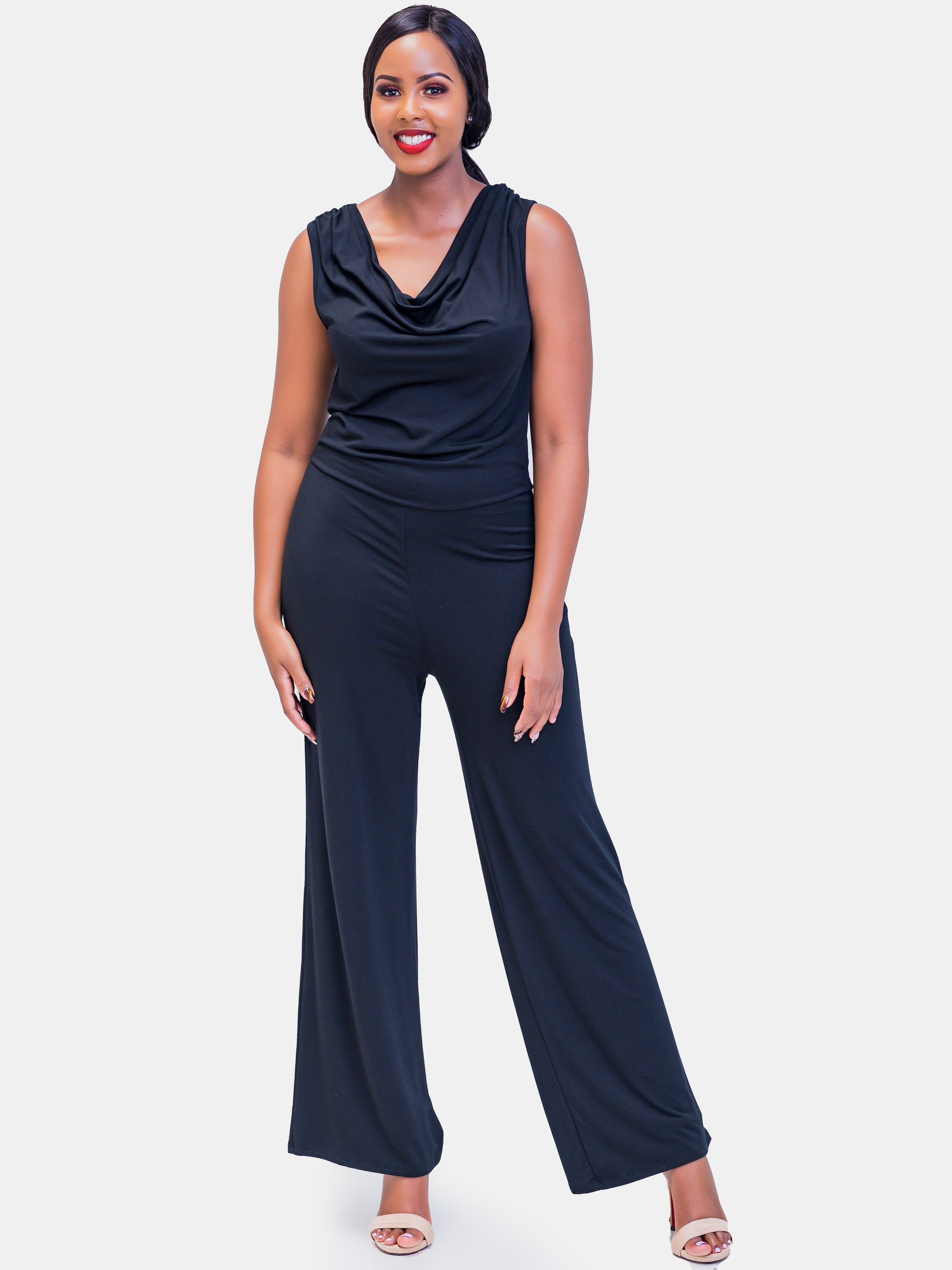 Vivo Jaime Cowl Jumpsuit (Special Offer) - Shop Zetu