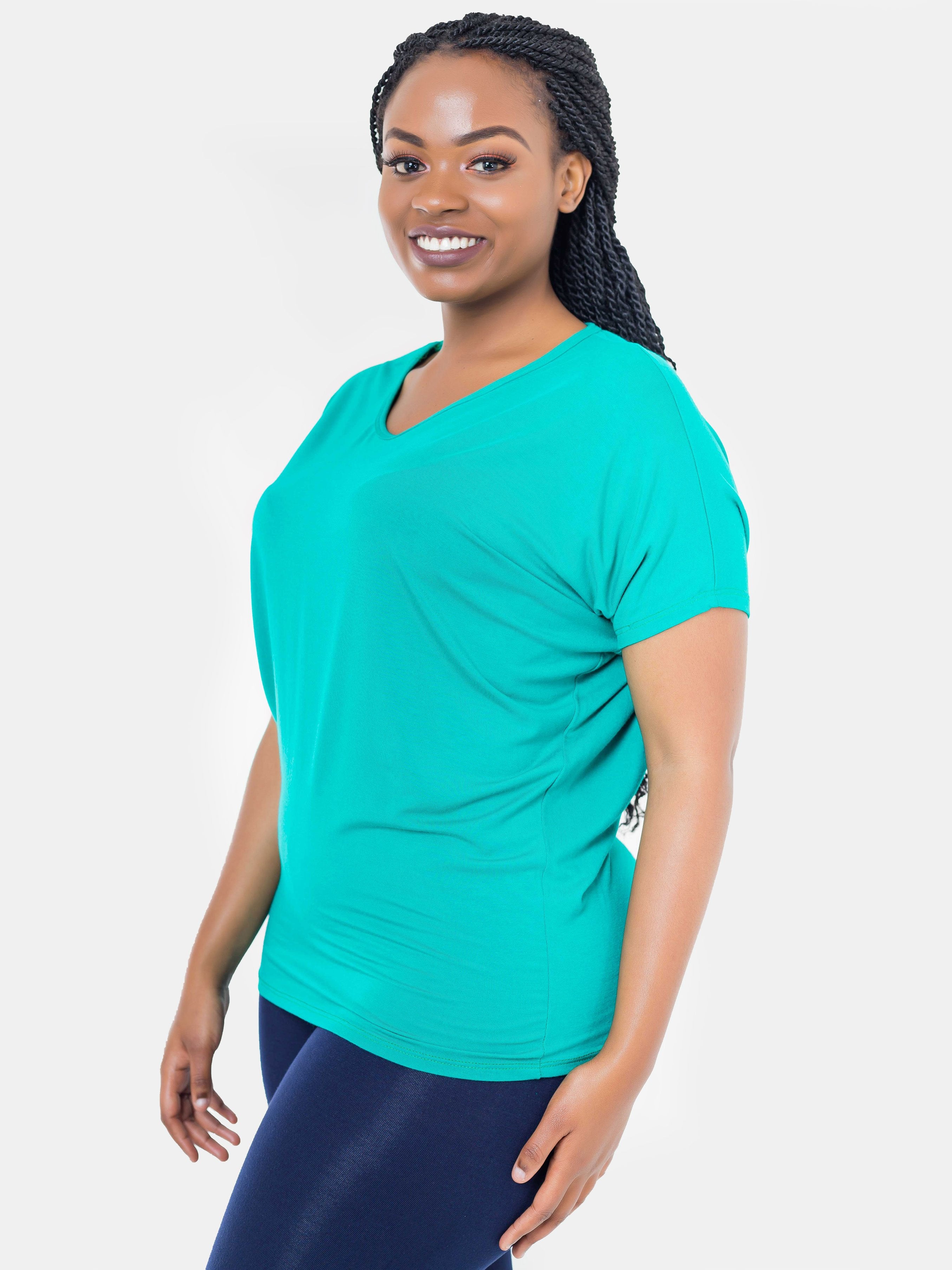 Vivo Penny Loose Top - Green (Special Offer) - Shop Zetu