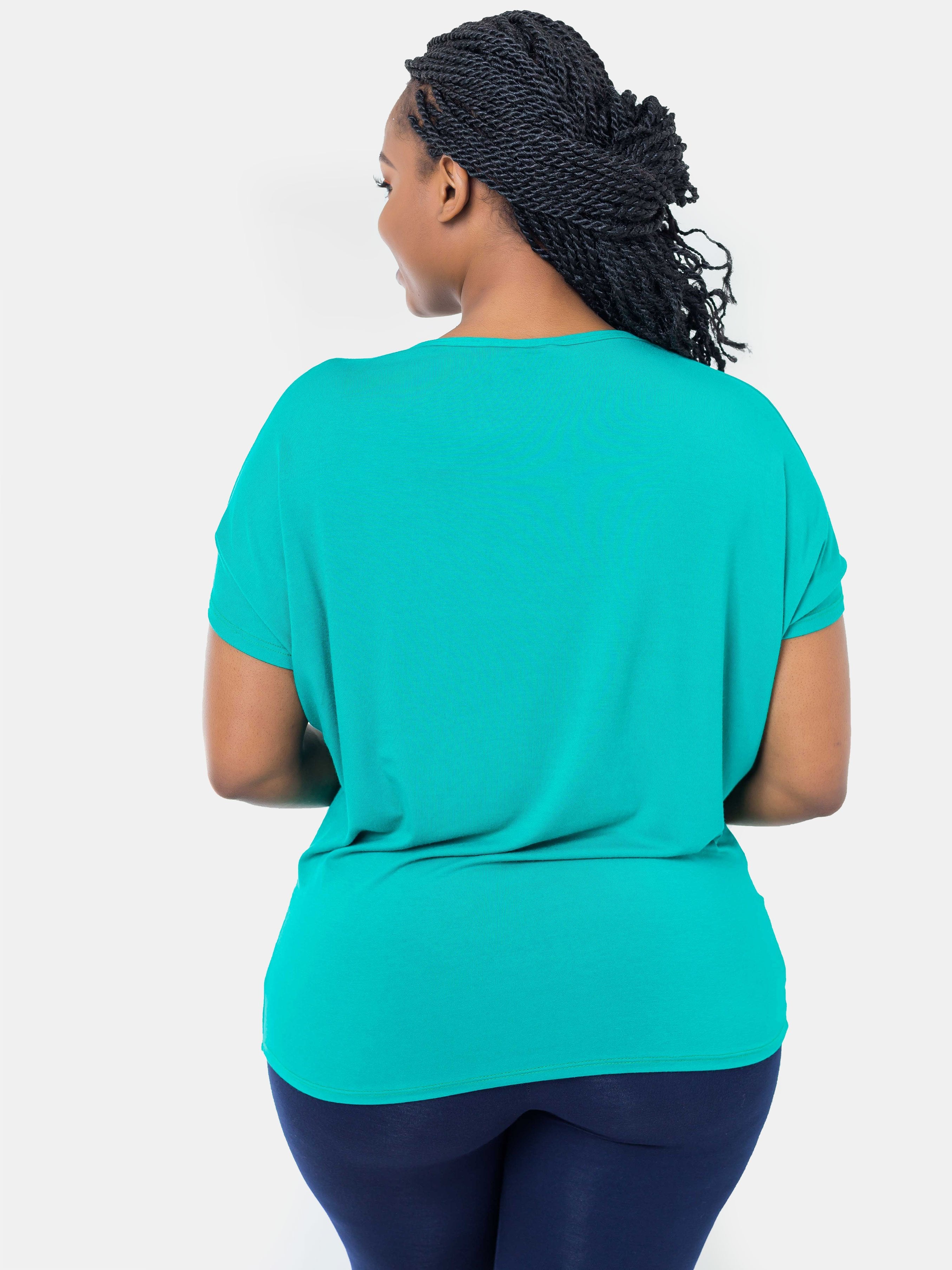 Vivo Penny Loose Top - Green (Special Offer) - Shop Zetu