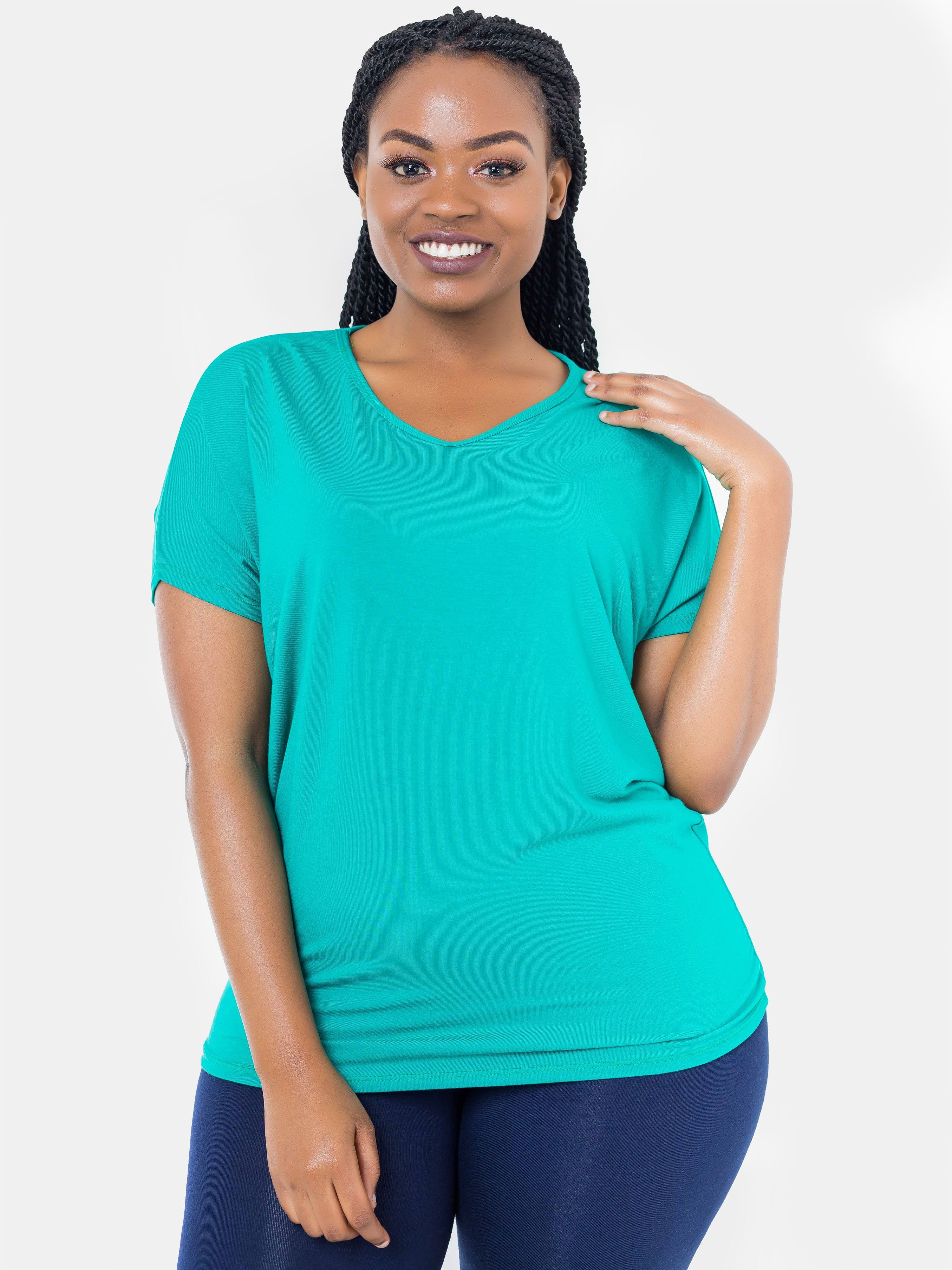 Vivo Penny Loose Top - Green (Special Offer) - Shop Zetu