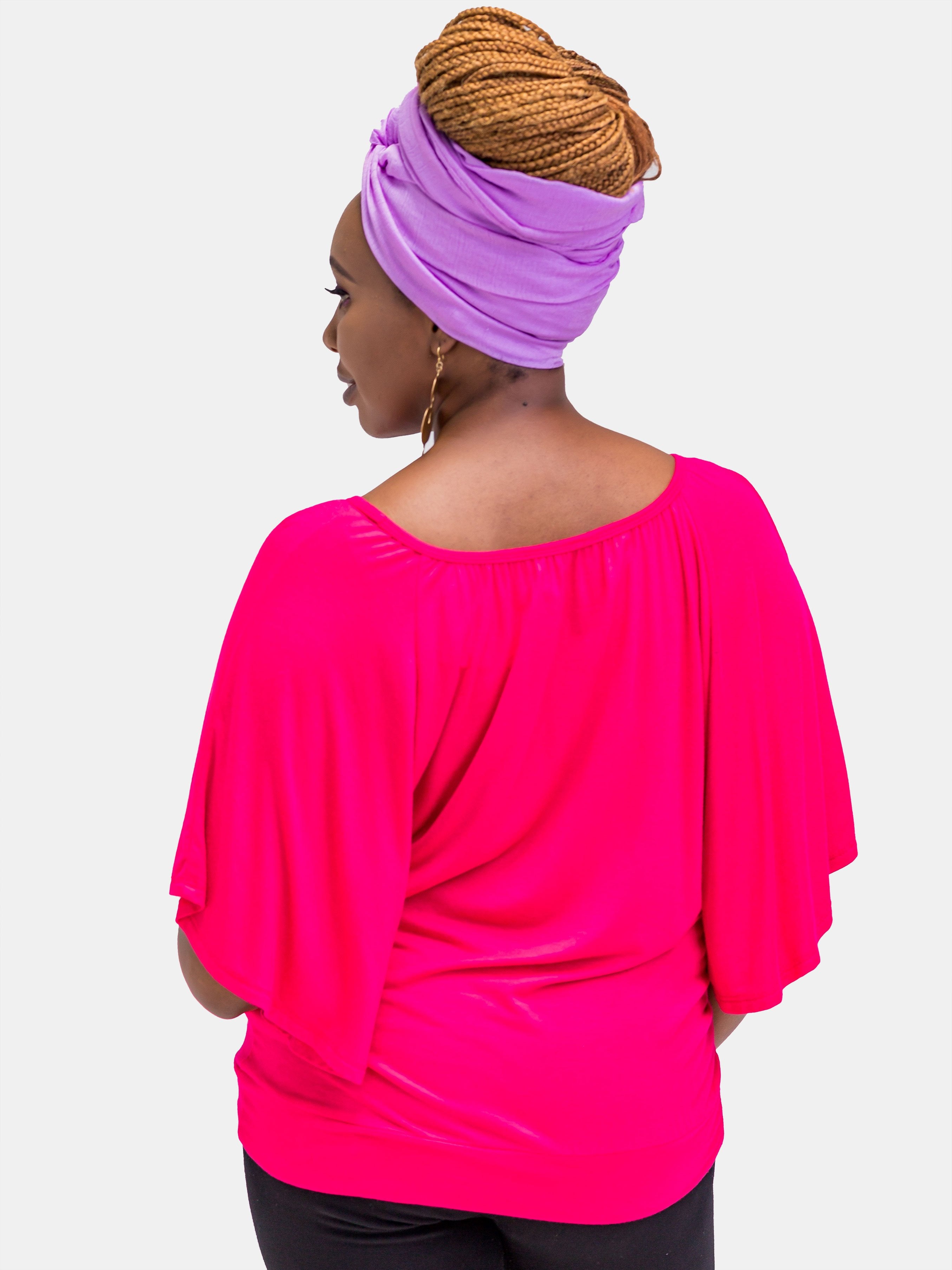 Vivo Winnie Winged Tunic - Coral (Special Offer) - Shop Zetu