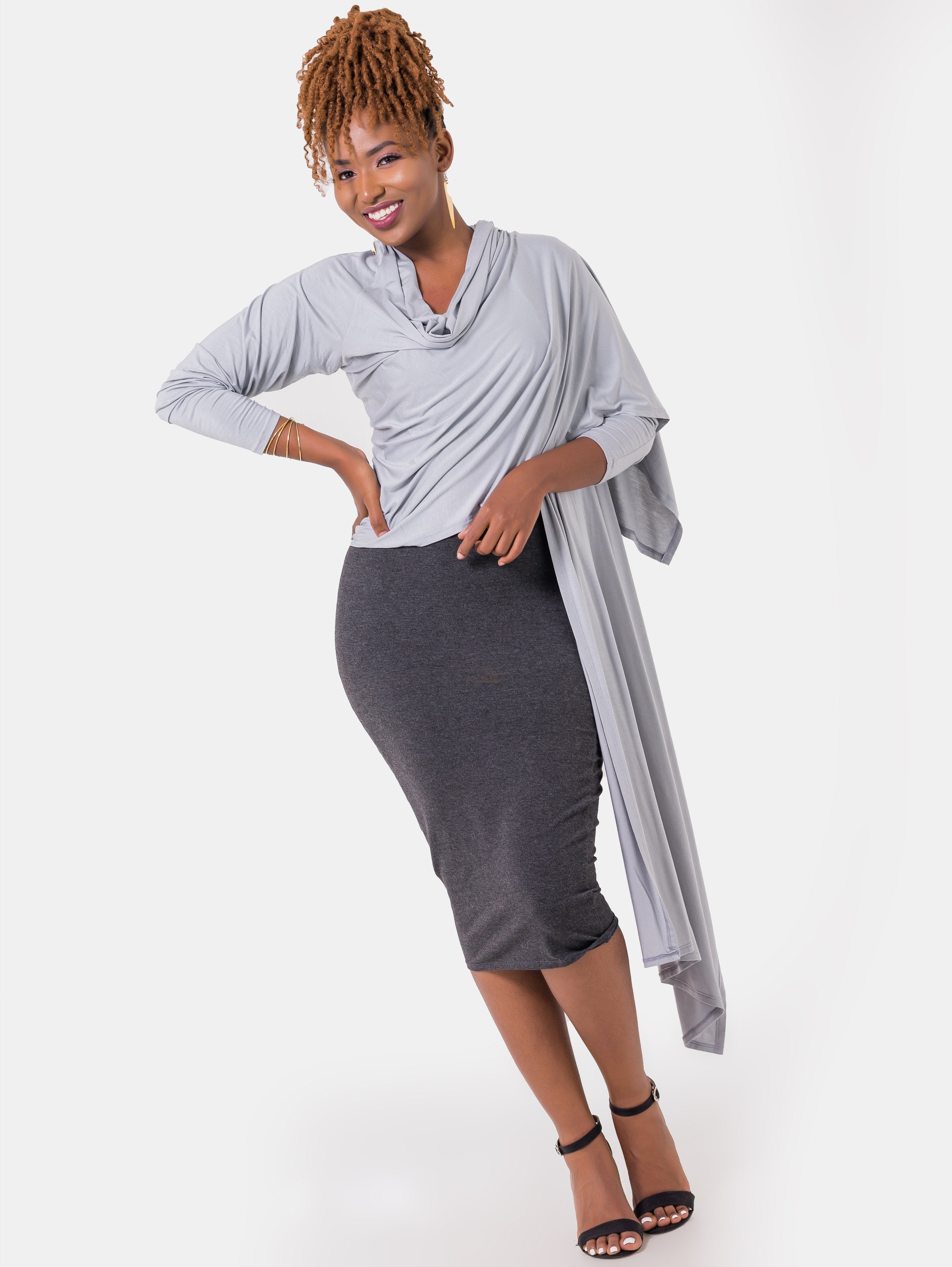 Vivo Yoga Wrap - Grey - Shop Zetu