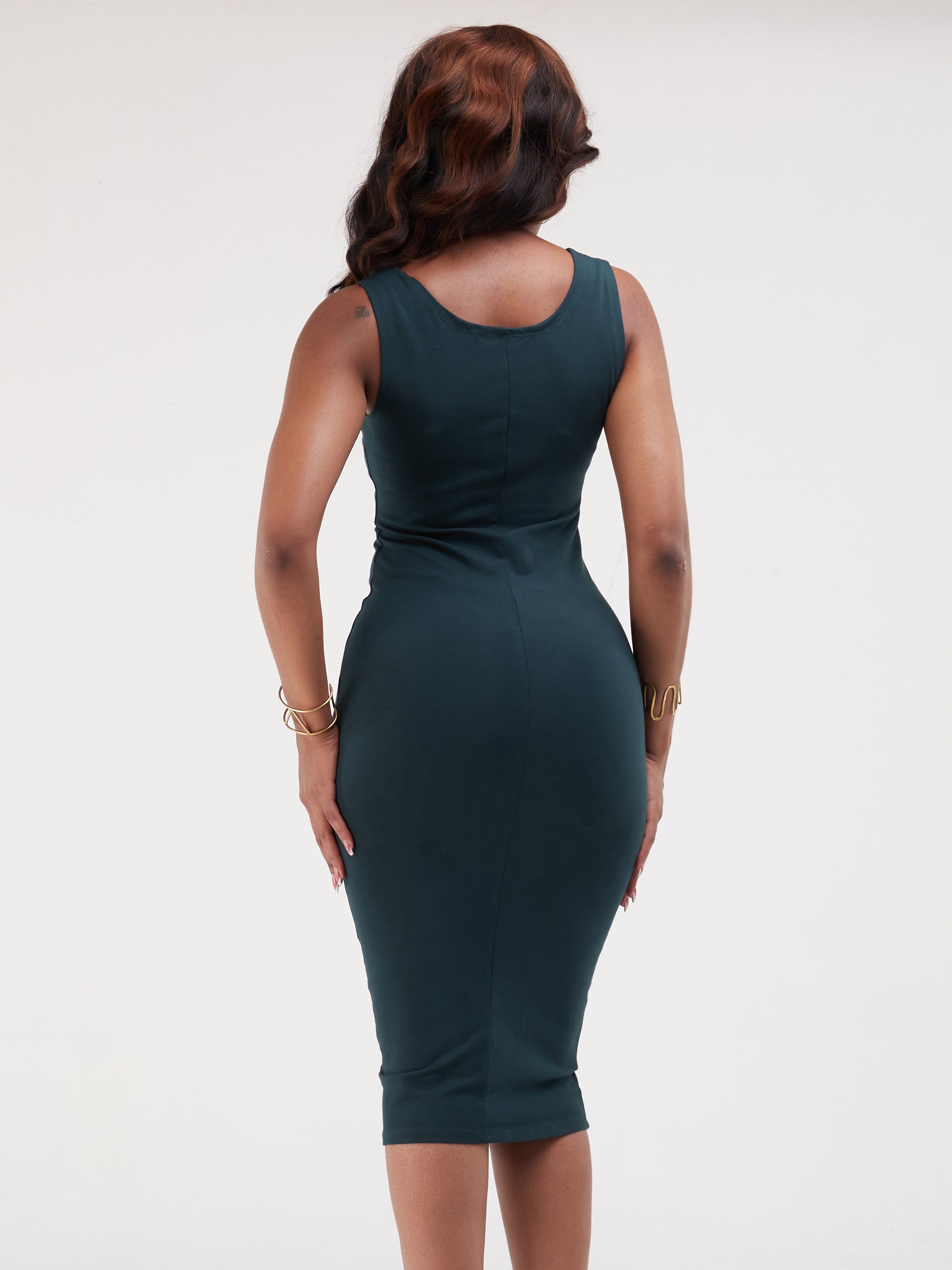 Vivo Basic Bodycon - Dark Green