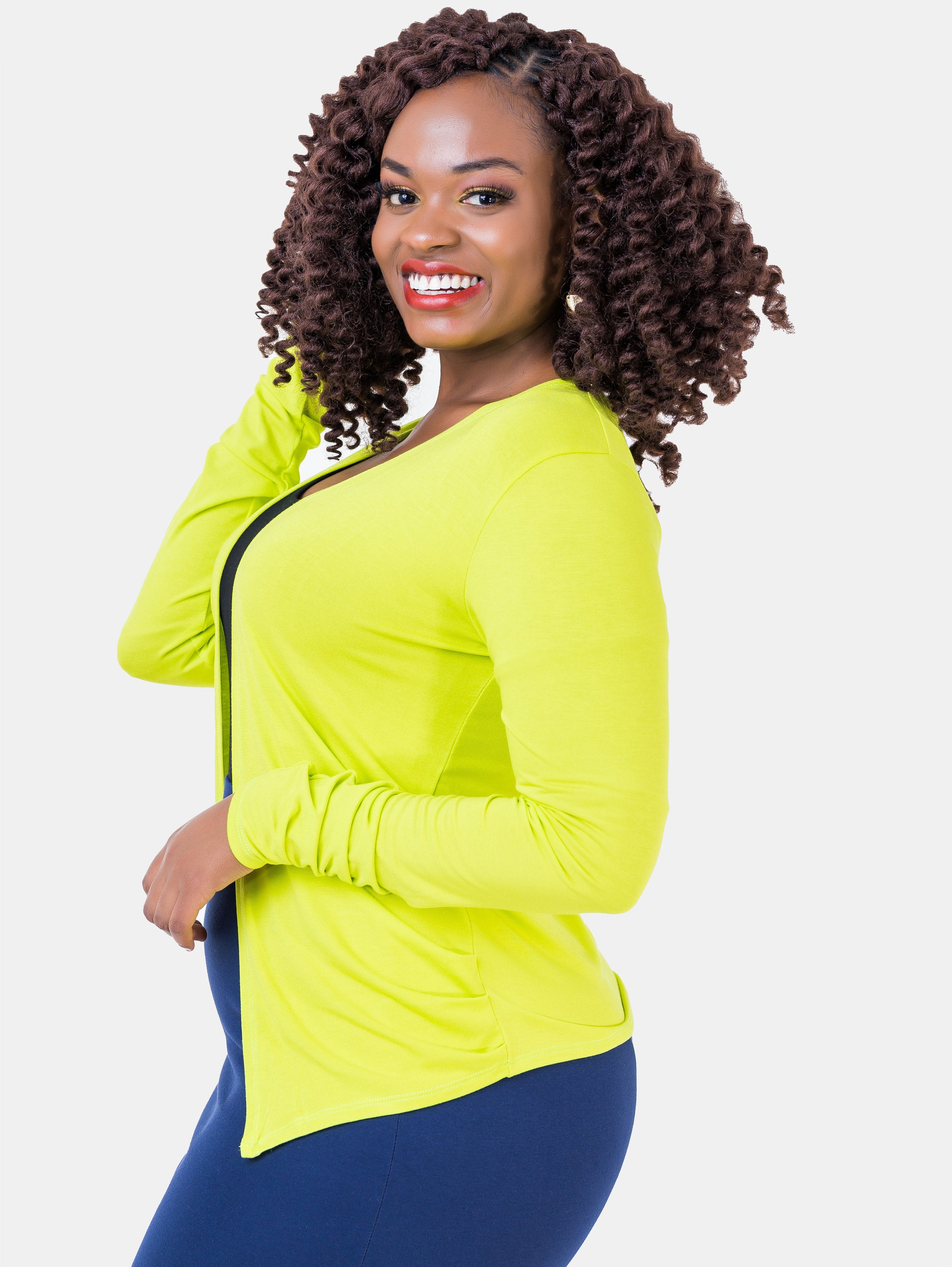 Vivo Sienna Waterfall - Lime Green - Shop Zetu