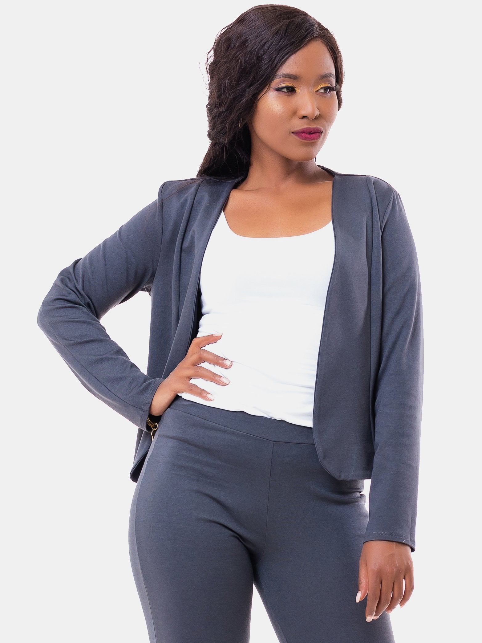 Vivo Ali Jacket - Dark Grey - Shop Zetu
