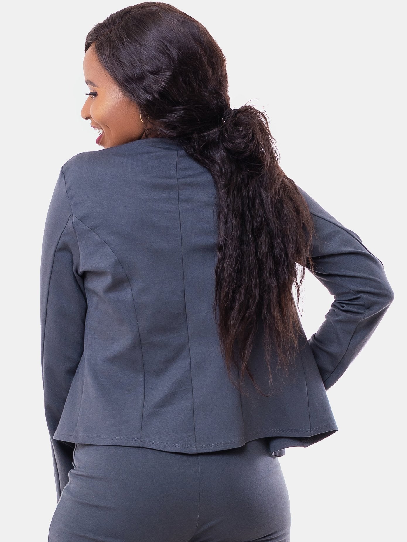 Vivo Ali Jacket - Dark Grey - Shop Zetu