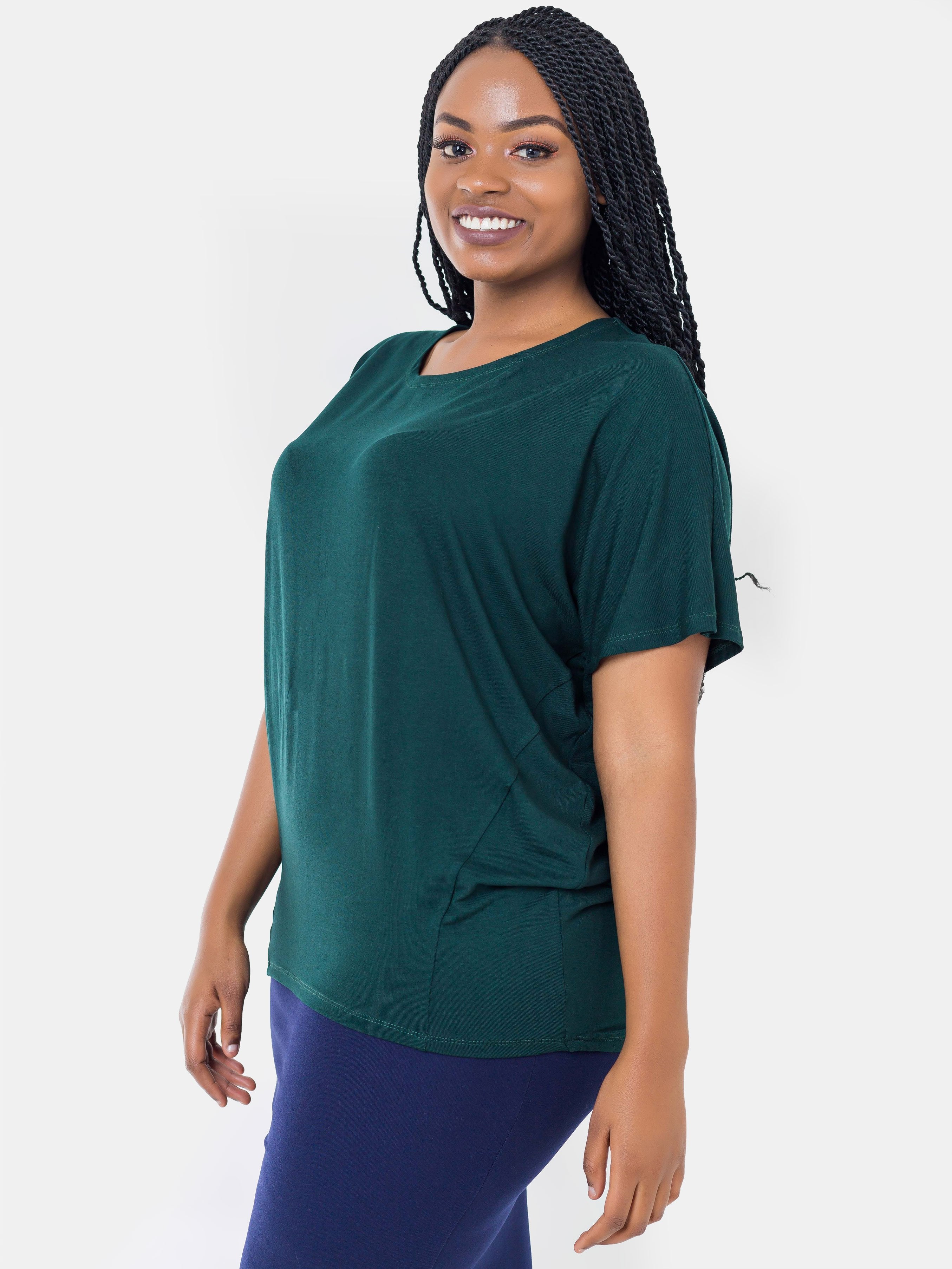 Vivo Moni Top - Dark Green - Shop Zetu