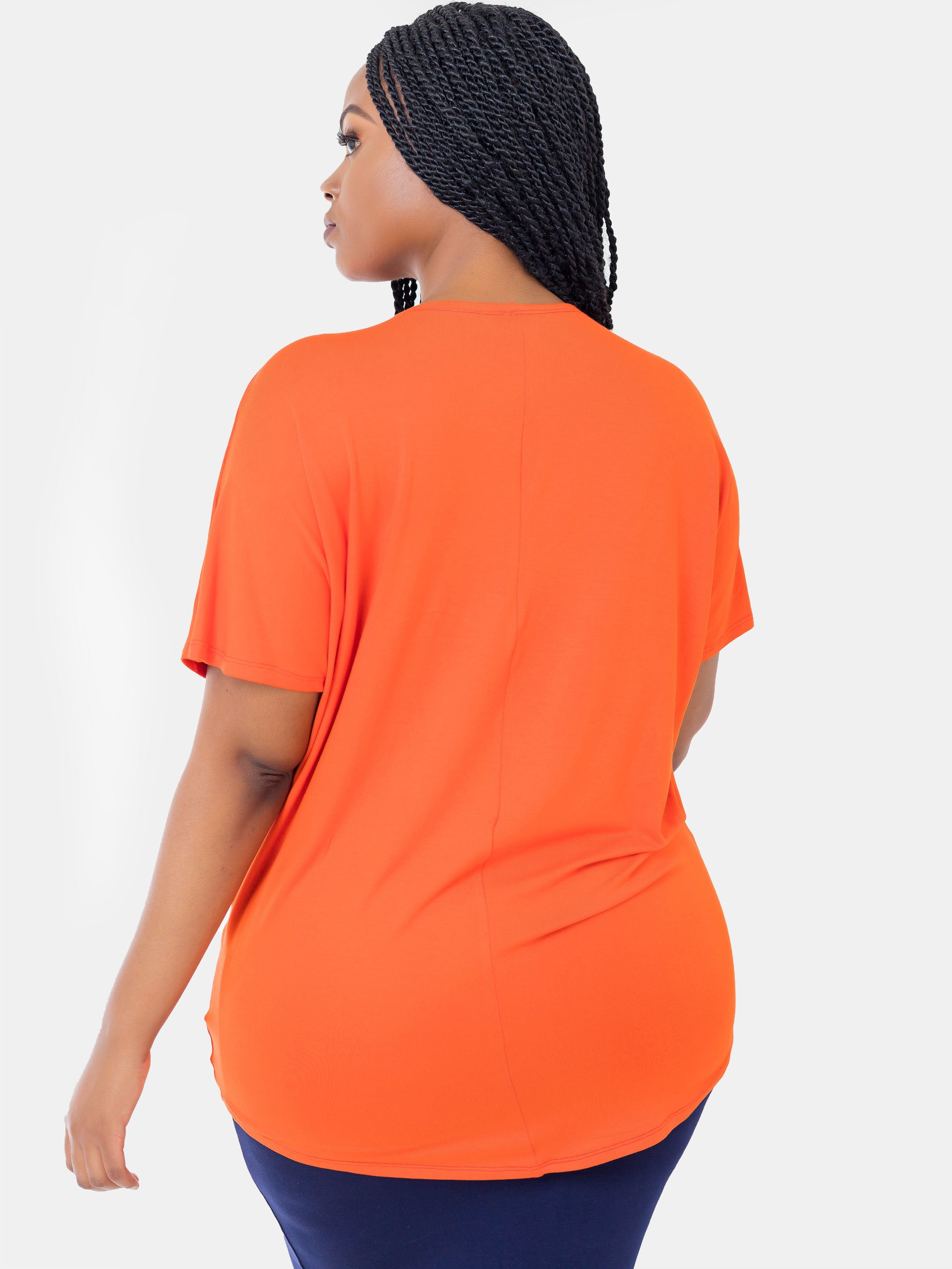 Vivo Moni Top - Orange - Shop Zetu