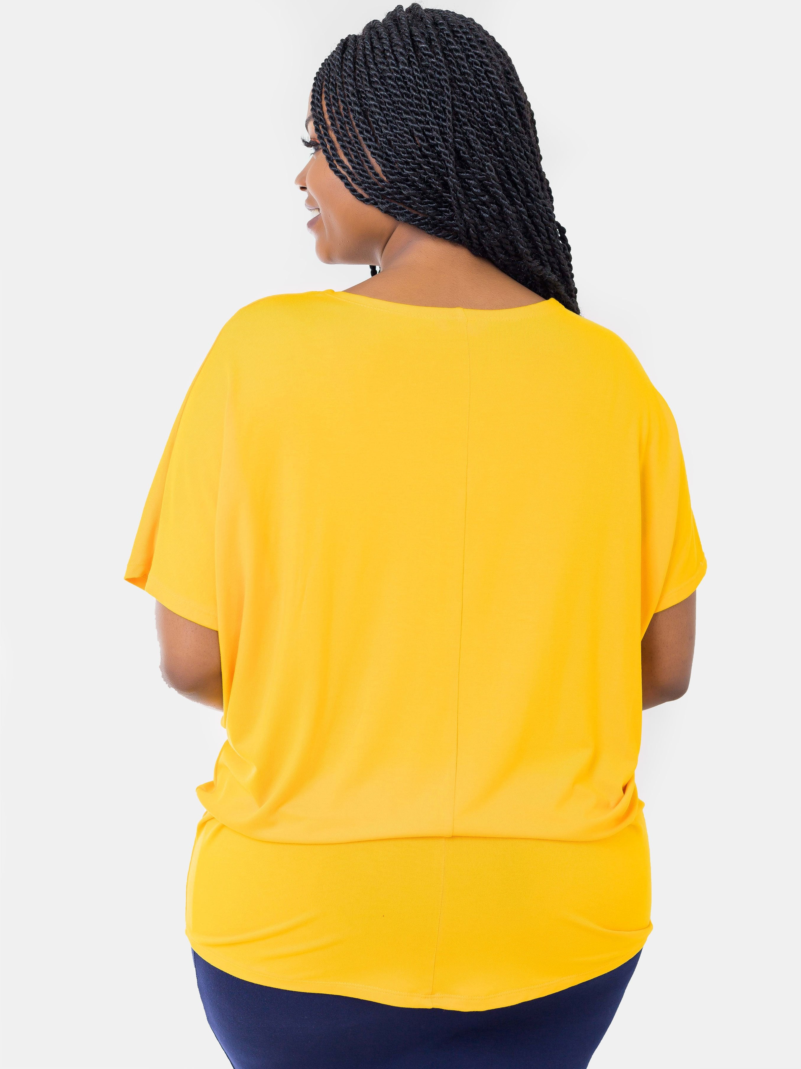 Vivo Moni Top - Yellow - Shop Zetu