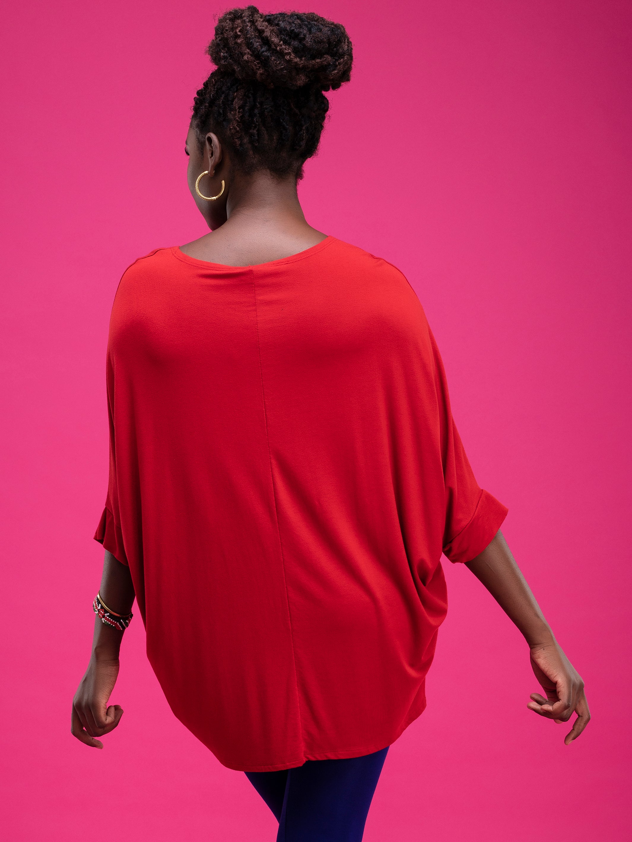 Vivo Basic Annie Dolman Top - Rust