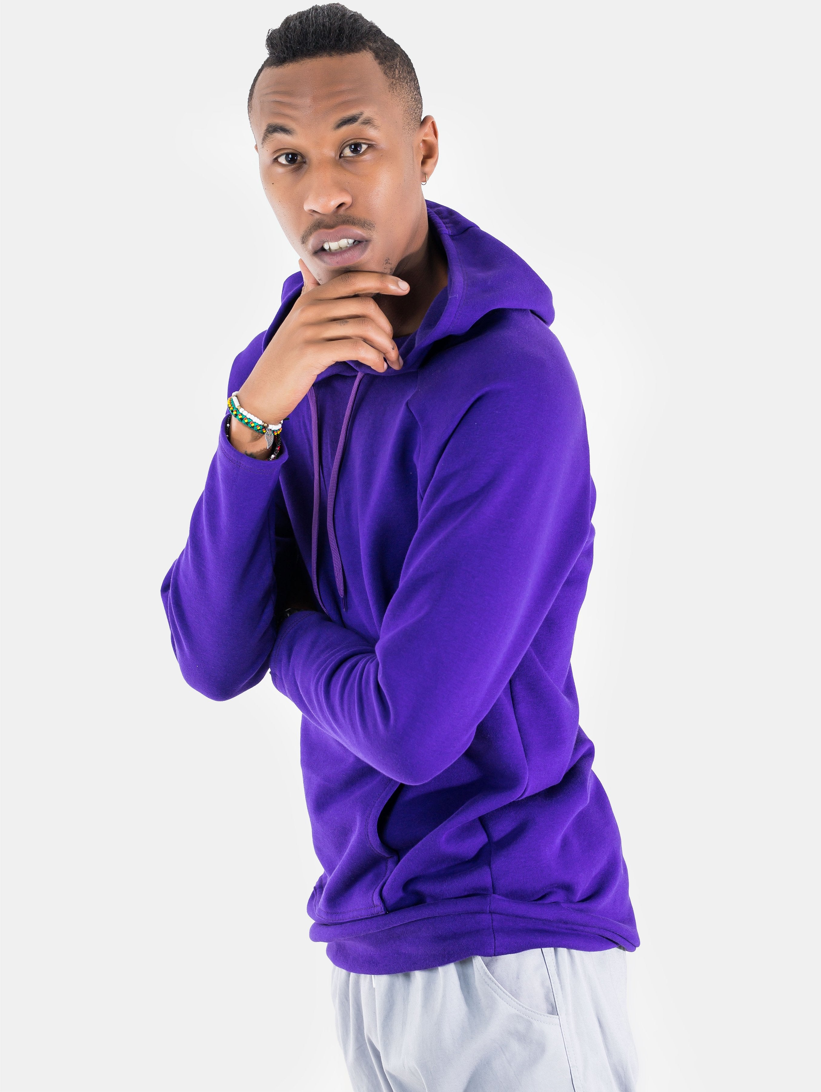 Zetu Oversized Unisex Hoodie - Purple - Shop Zetu