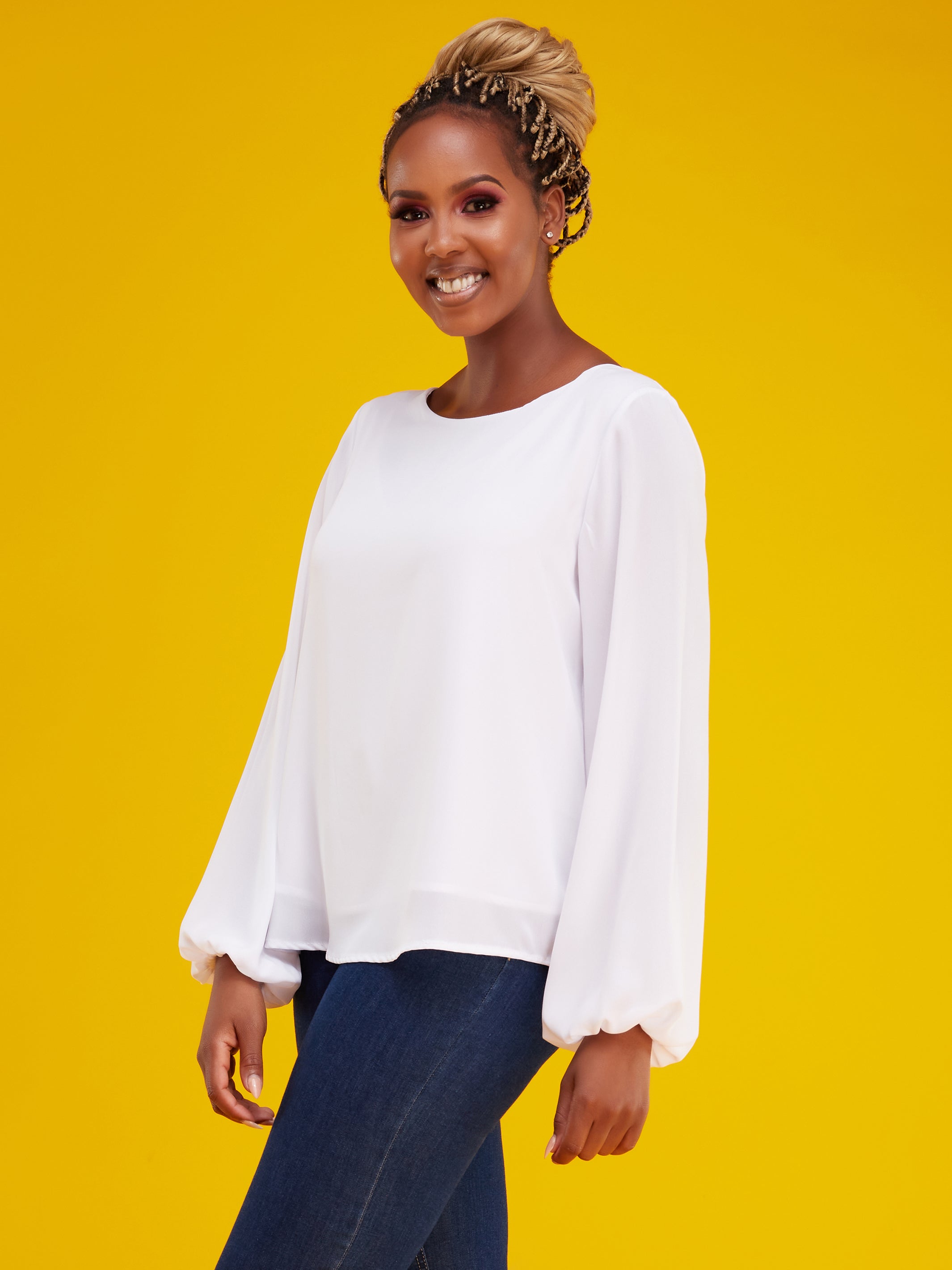 Vivo Basic Cory Top - White