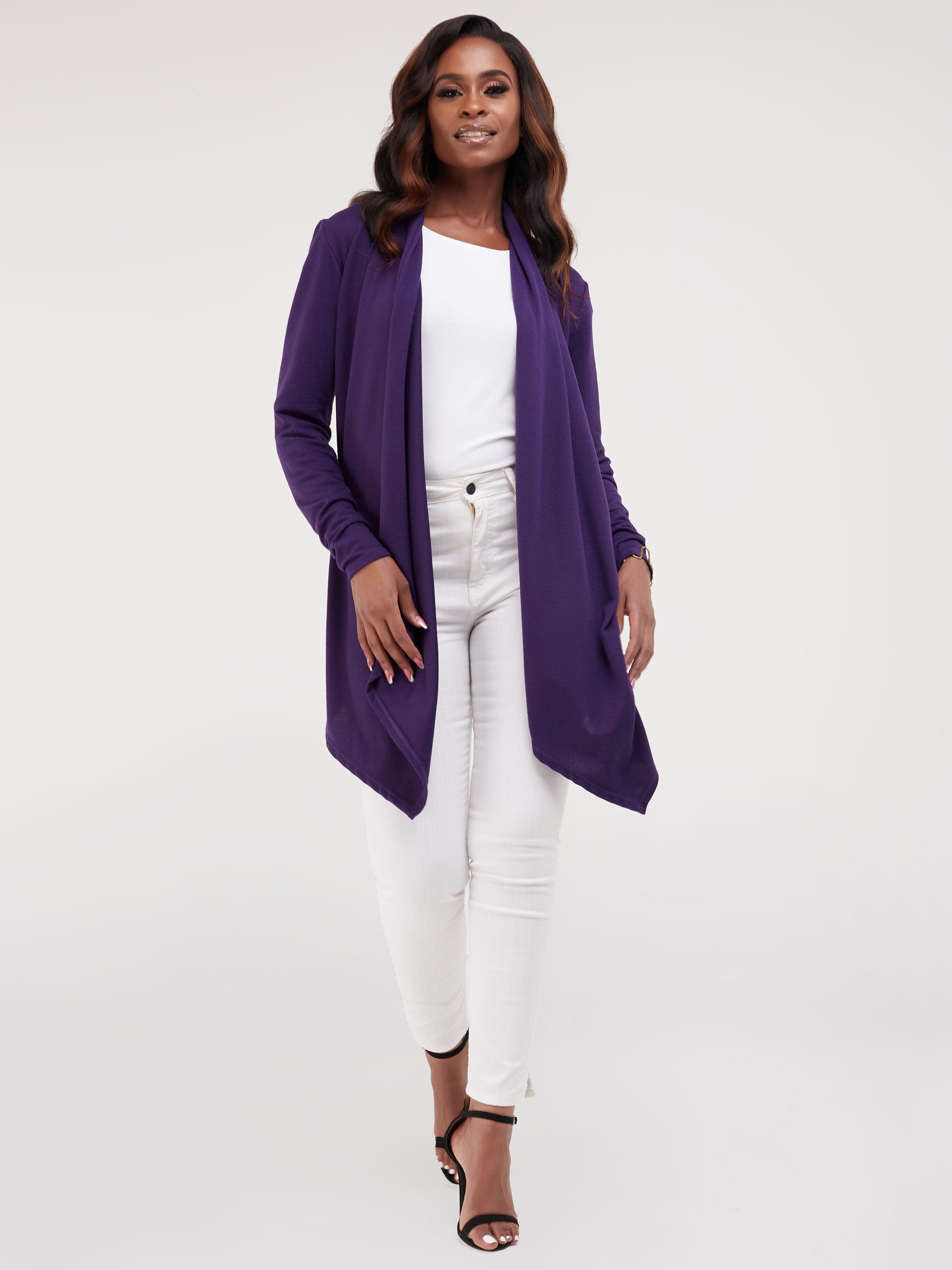 Vivo Basic Joy Sweater - Purple