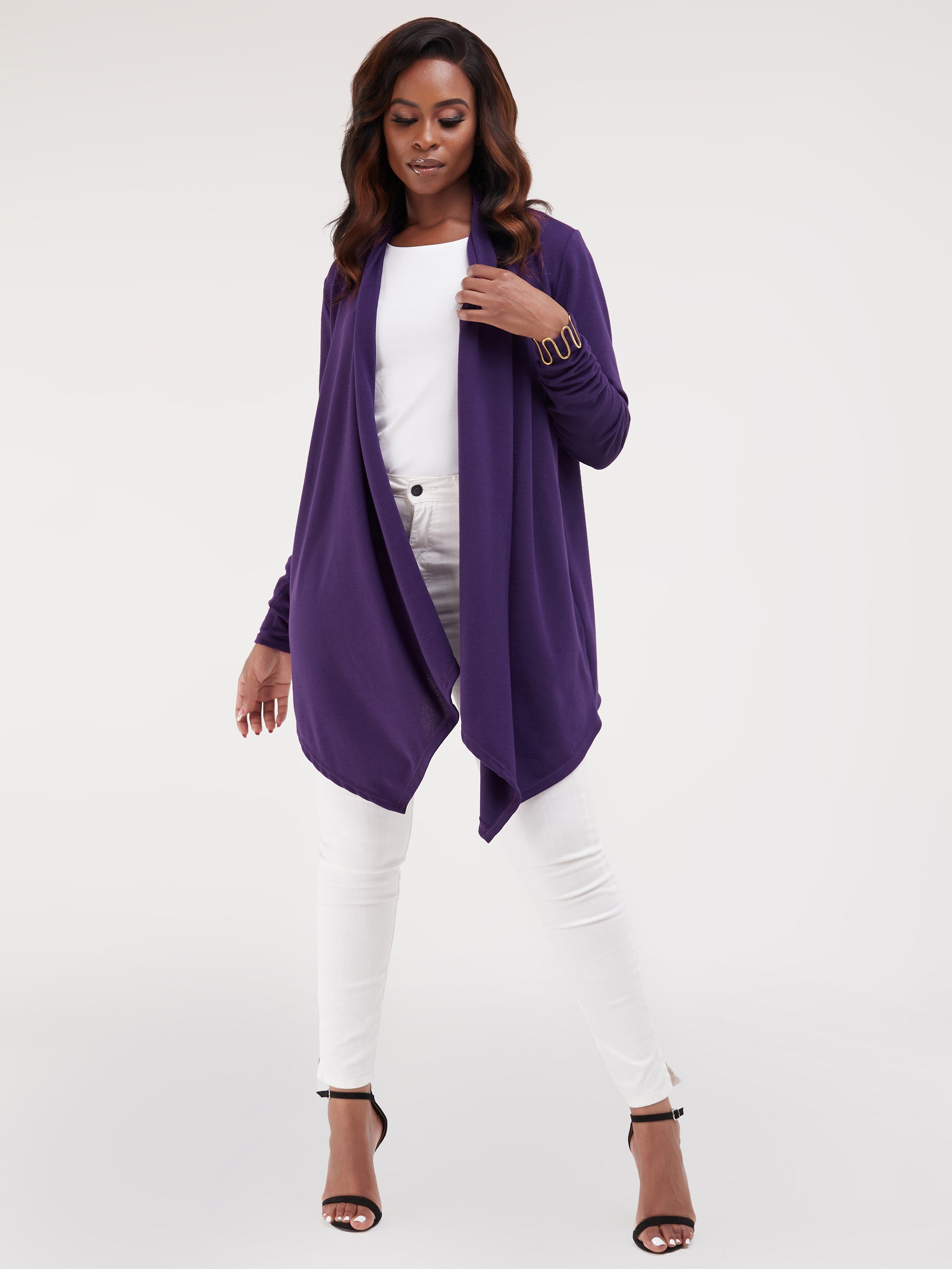Vivo Basic Joy Sweater - Purple
