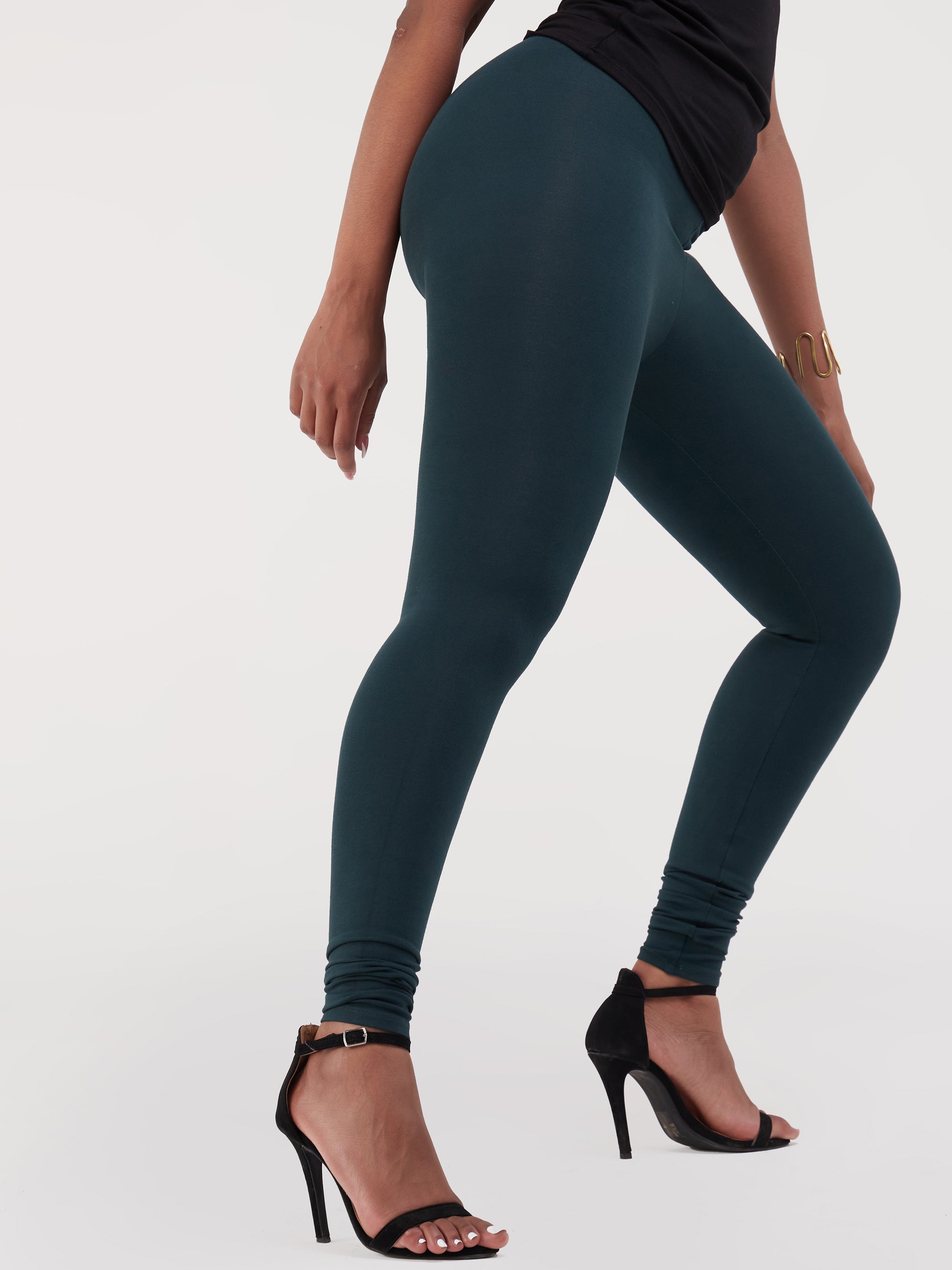 Vivo Basic Leggings - Dark Green