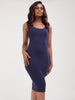 Vivo Basic Bodycon Dress - Navy Blue
