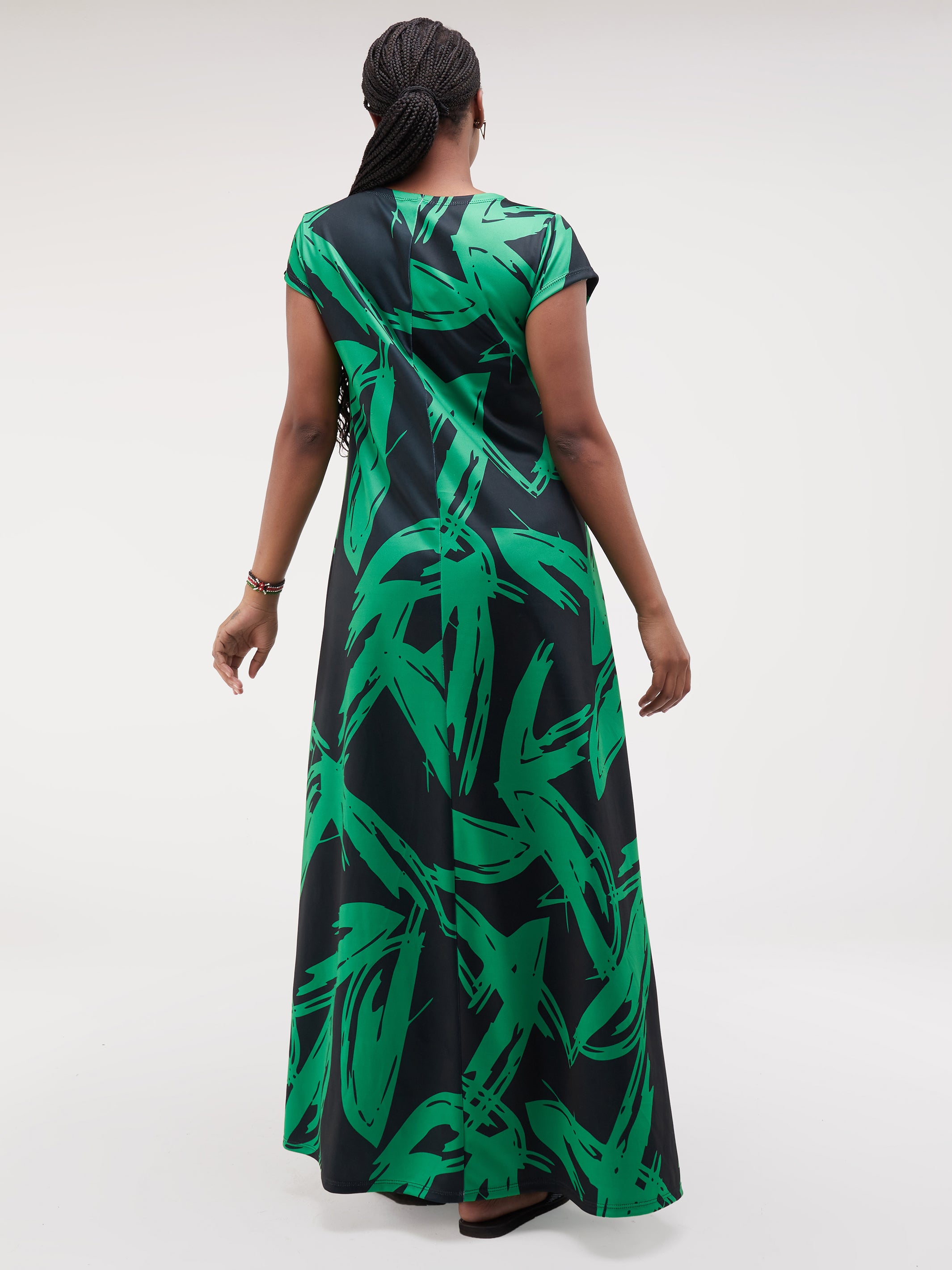 Vivo Tuni Tent Maxi - Black / Green Print