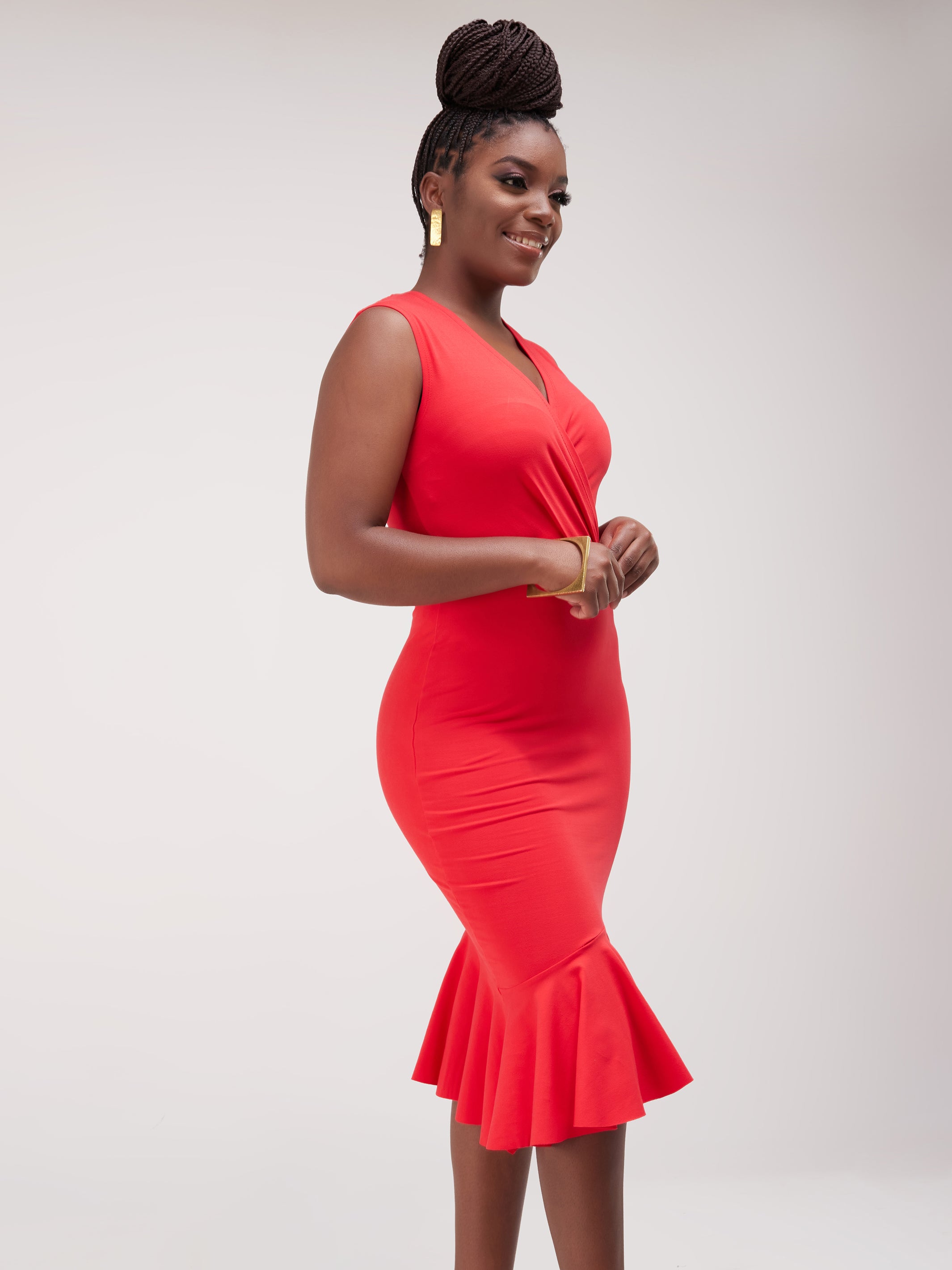 Vivo Lindi Bodycon - Red