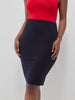 Vivo Basic Pencil Skirt - Navy Blue