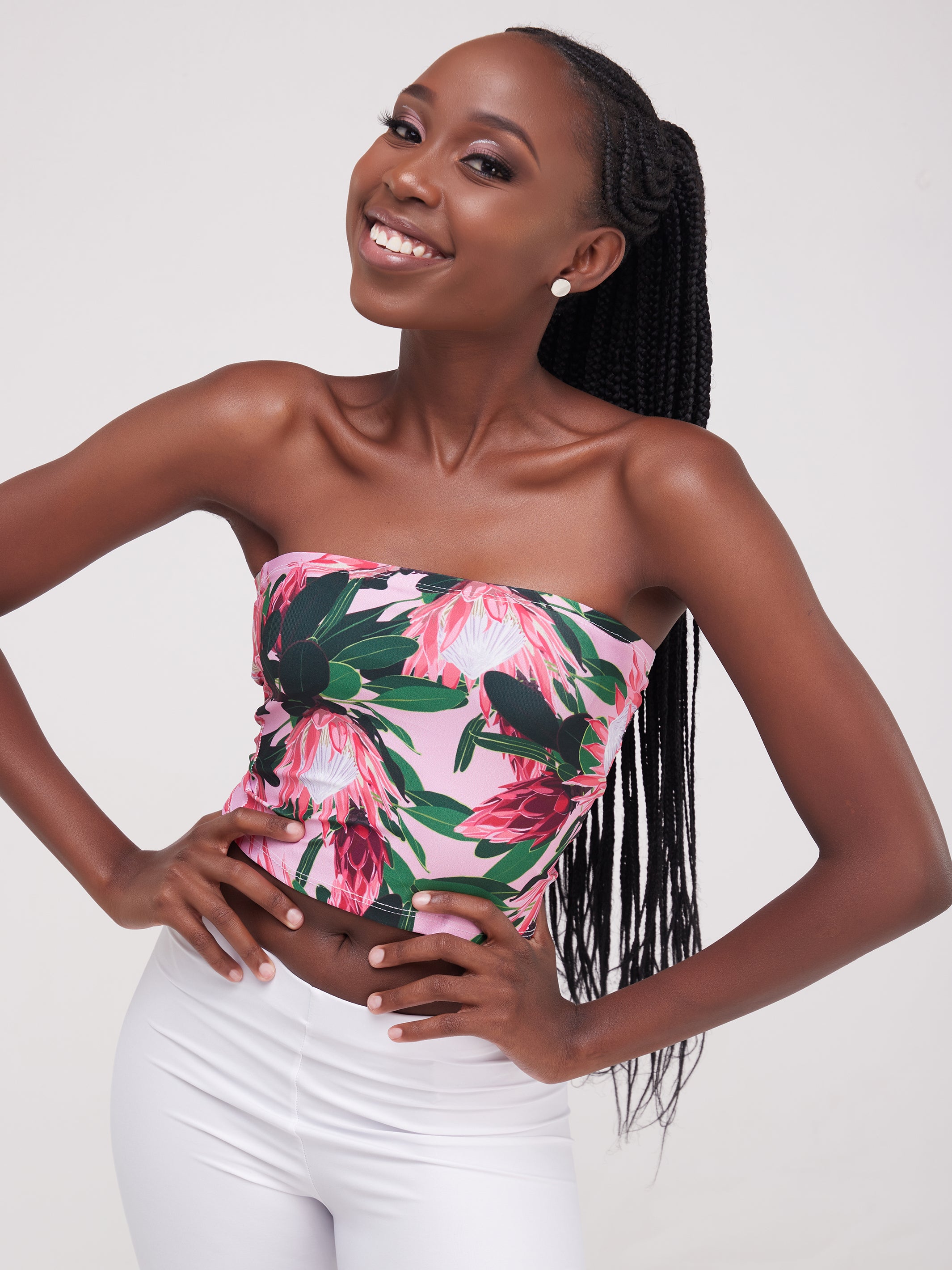 Zoya Essentials Bandeau - Pink Flowers