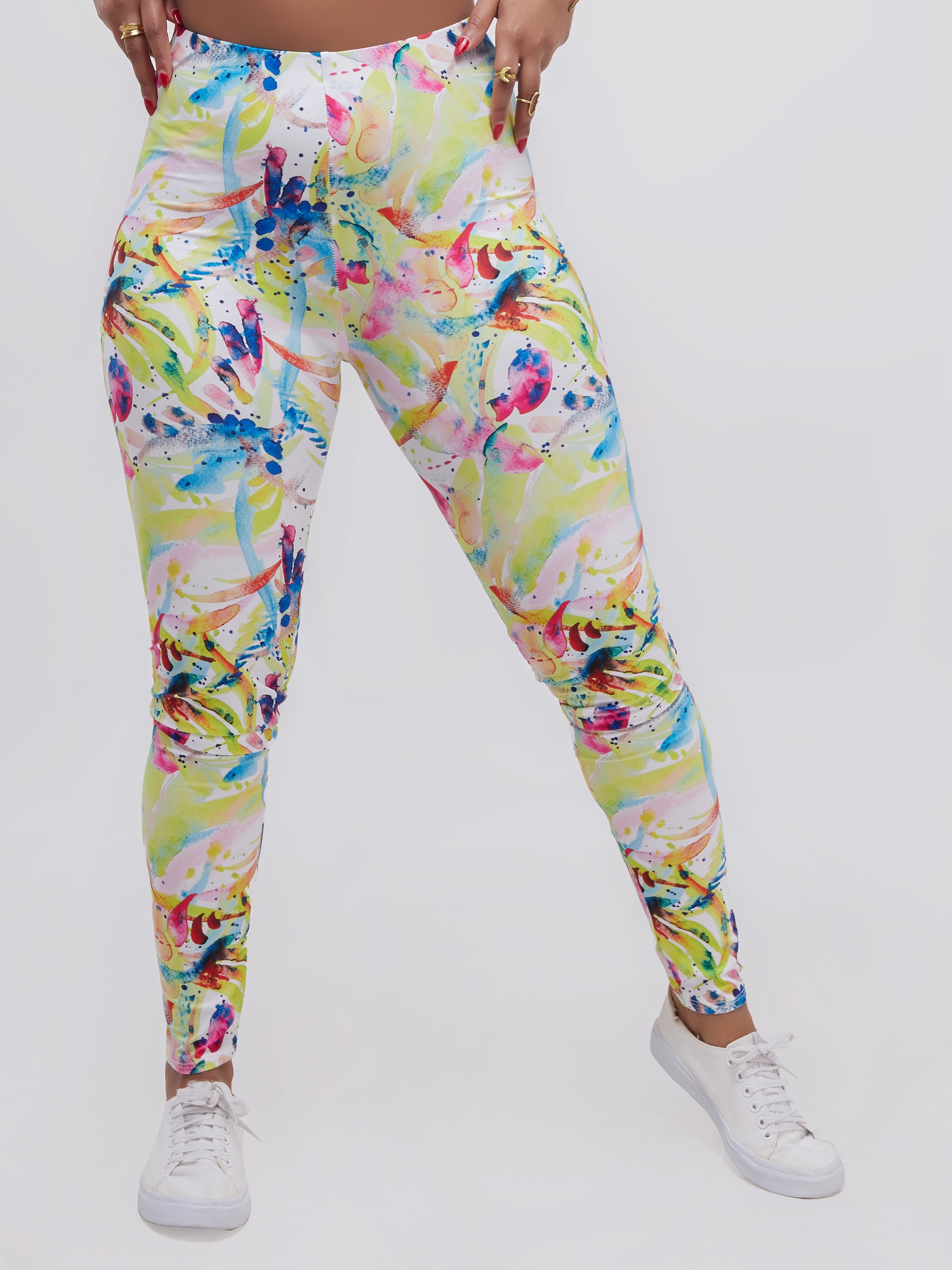 Zoya Essentials Leggings - Splash