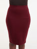 Vivo Basic Waridi Pencil Skirt - Maroon