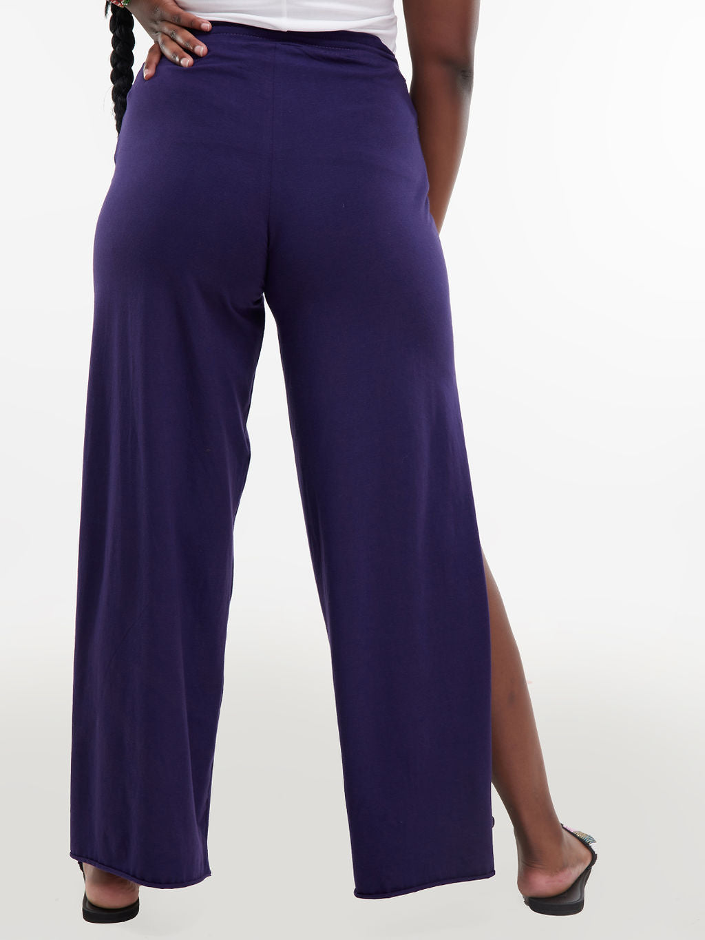Zoya Chill Palazzo Pants - Purple