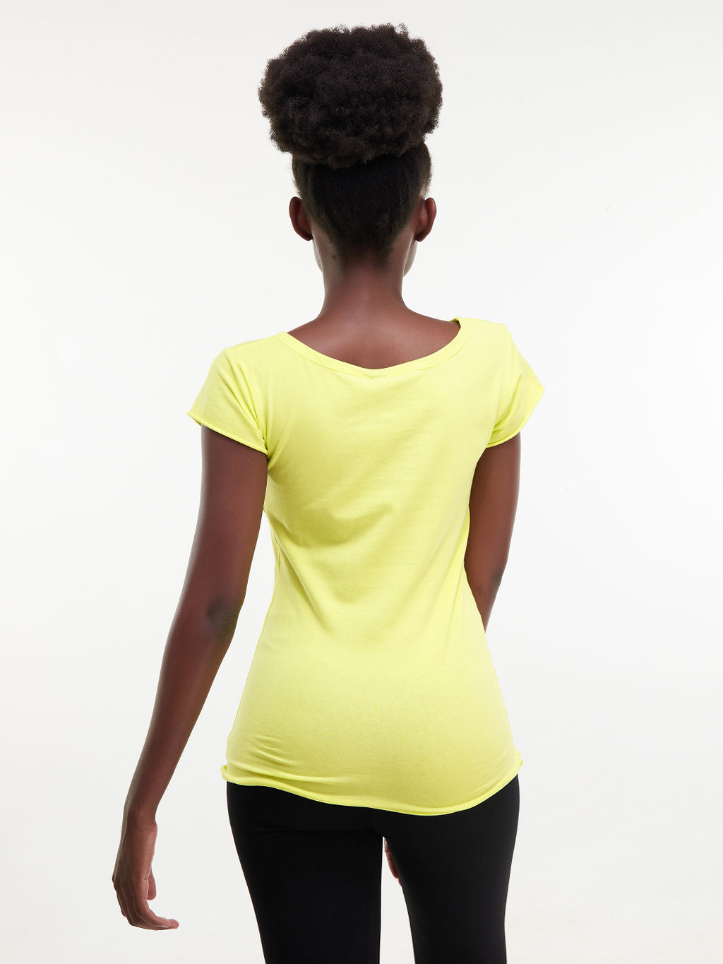 Zoya Chill Cap Sleeve T-shirt - Lime