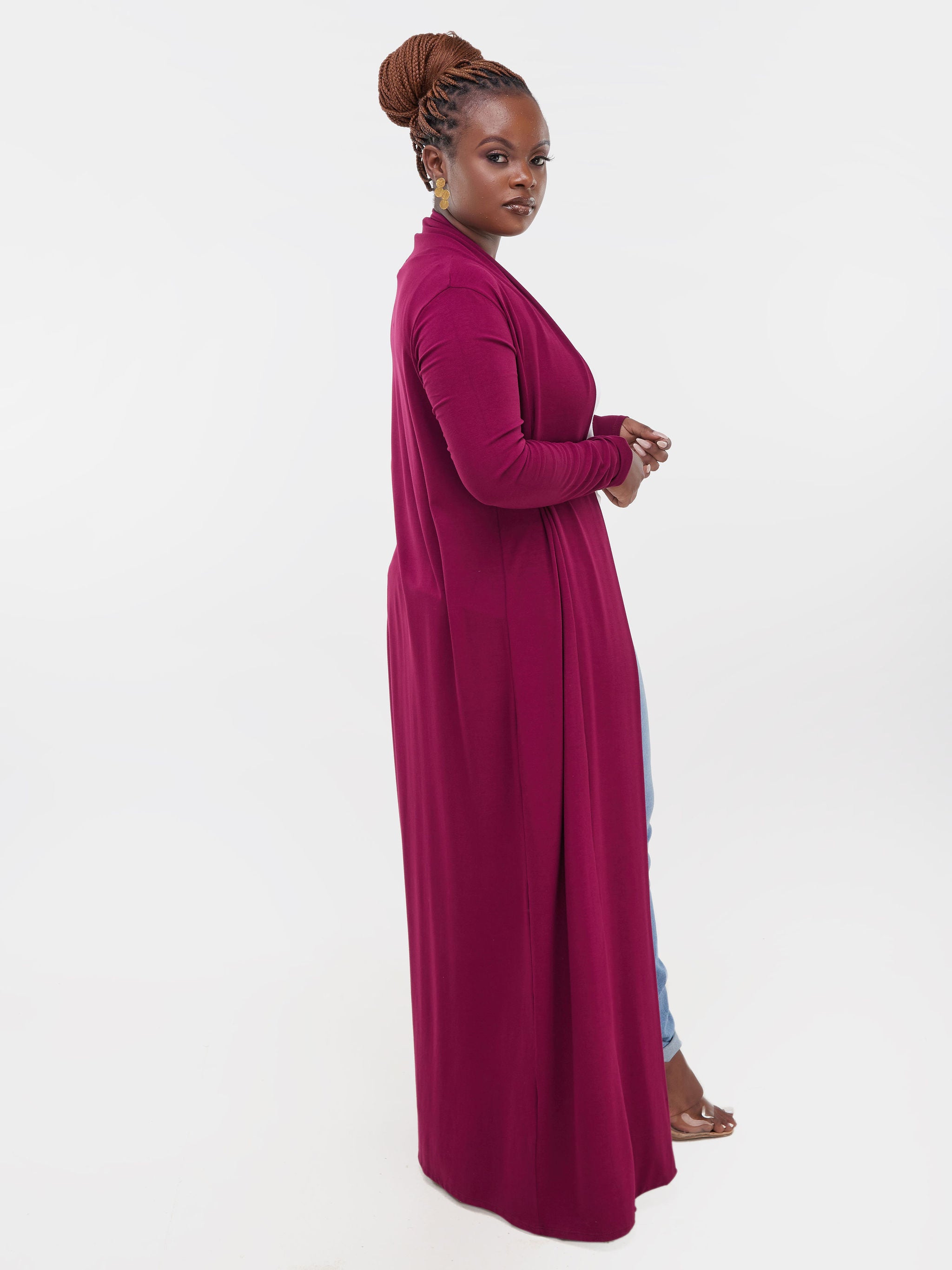 Vivo Basic Neo Extra Long Lily Waterfall - Burgundy