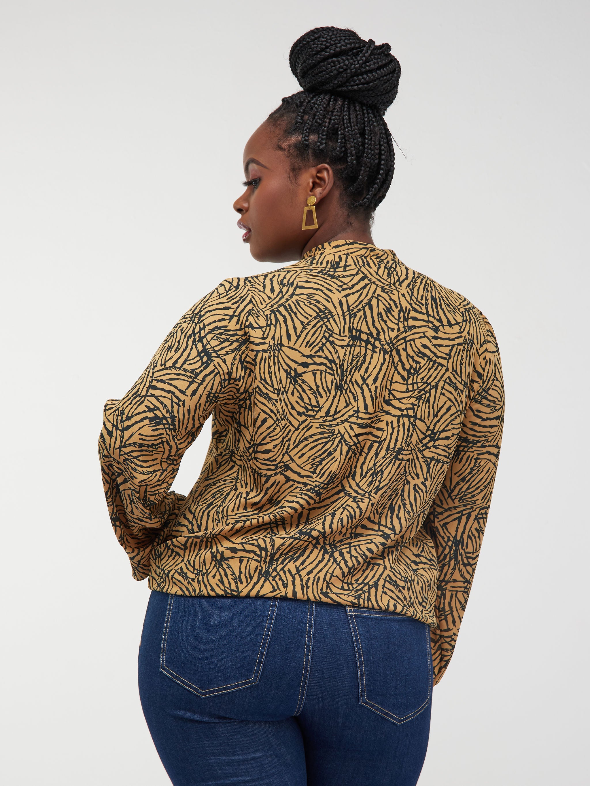 Safari Talek Lap - Over Top - Brown Print