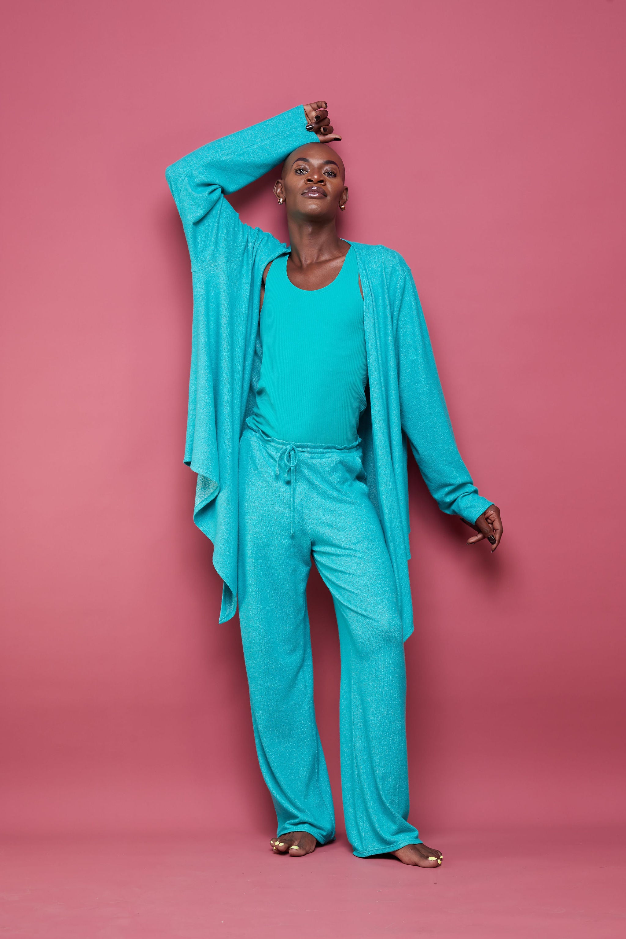 Zoya Brave Sweater Pants - Sea Green