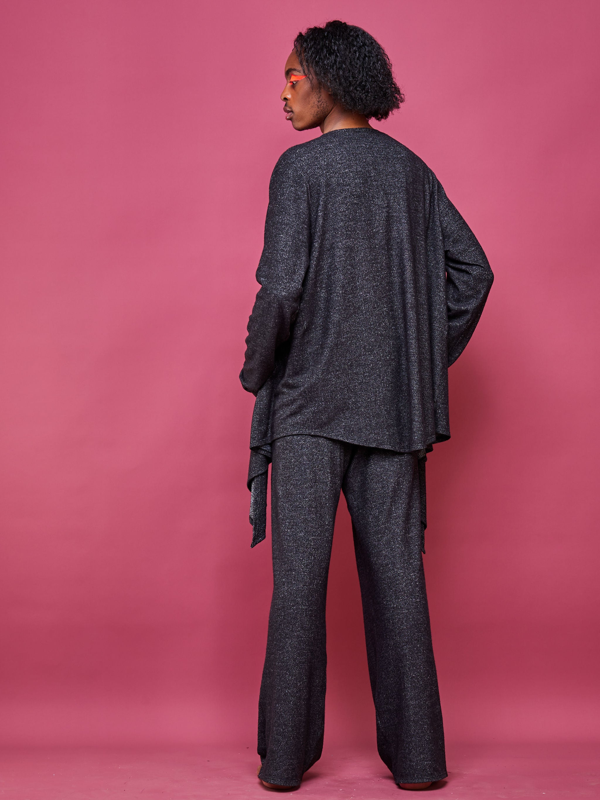 Zoya Brave Waterfall Sweater - Black