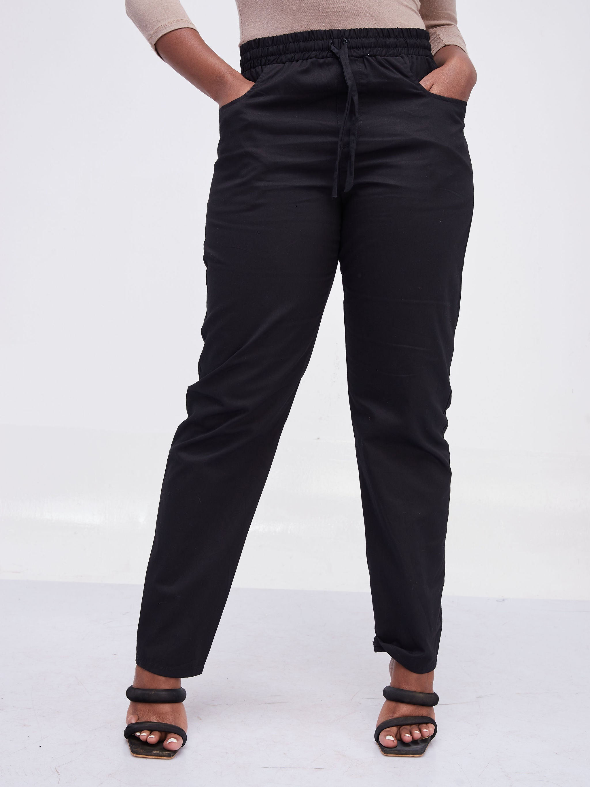 Safari Kaya Tappered Pants - Black