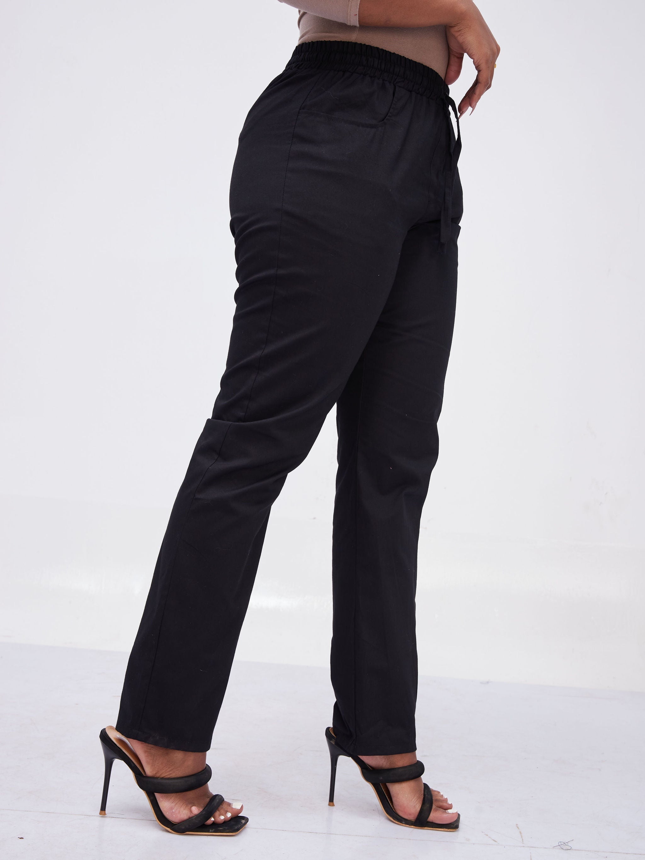 Safari Kaya Tappered Pants - Black