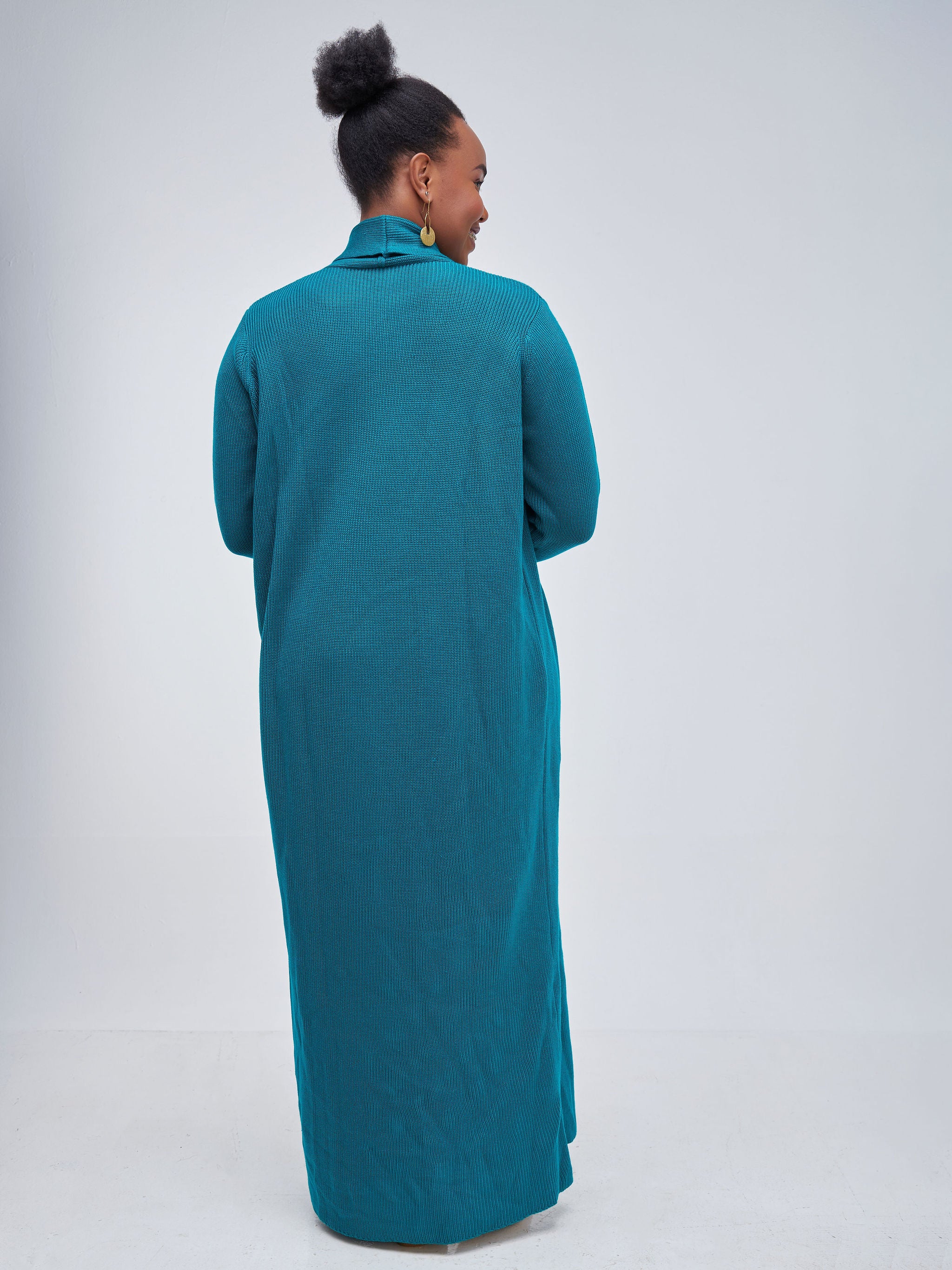 Vivo Long Sleeve Maxi Waterfall - Teal