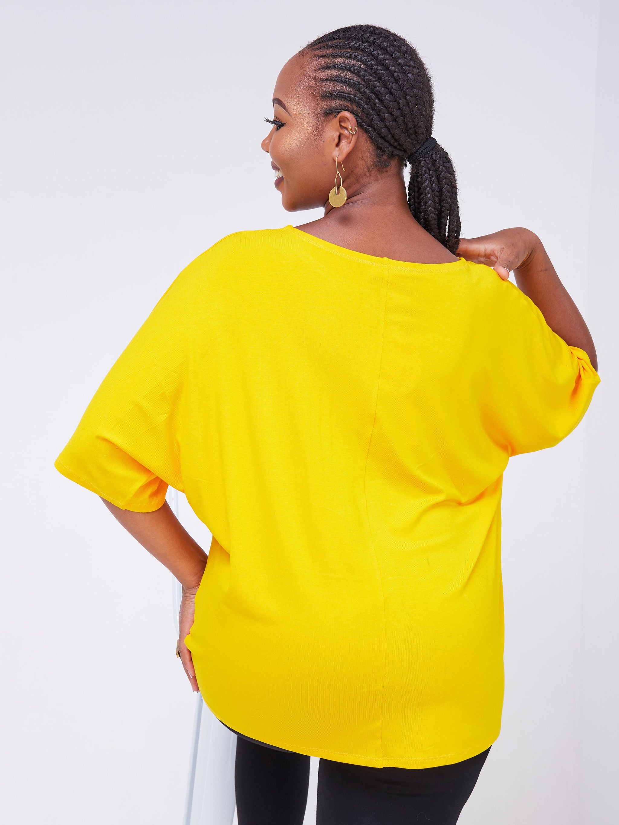 Vivo Arusha Dolman Top - Yellow