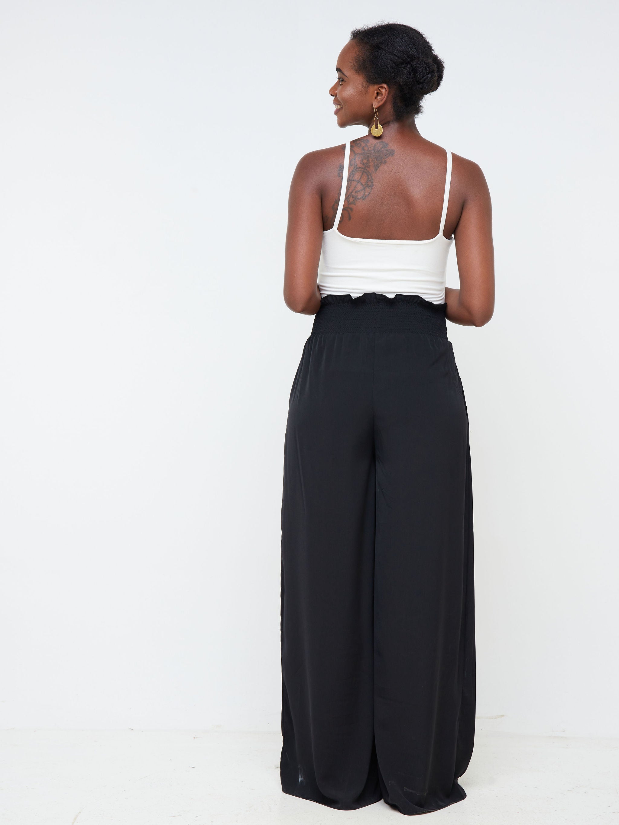 Vivo Alek Wide Leg Pants - Black