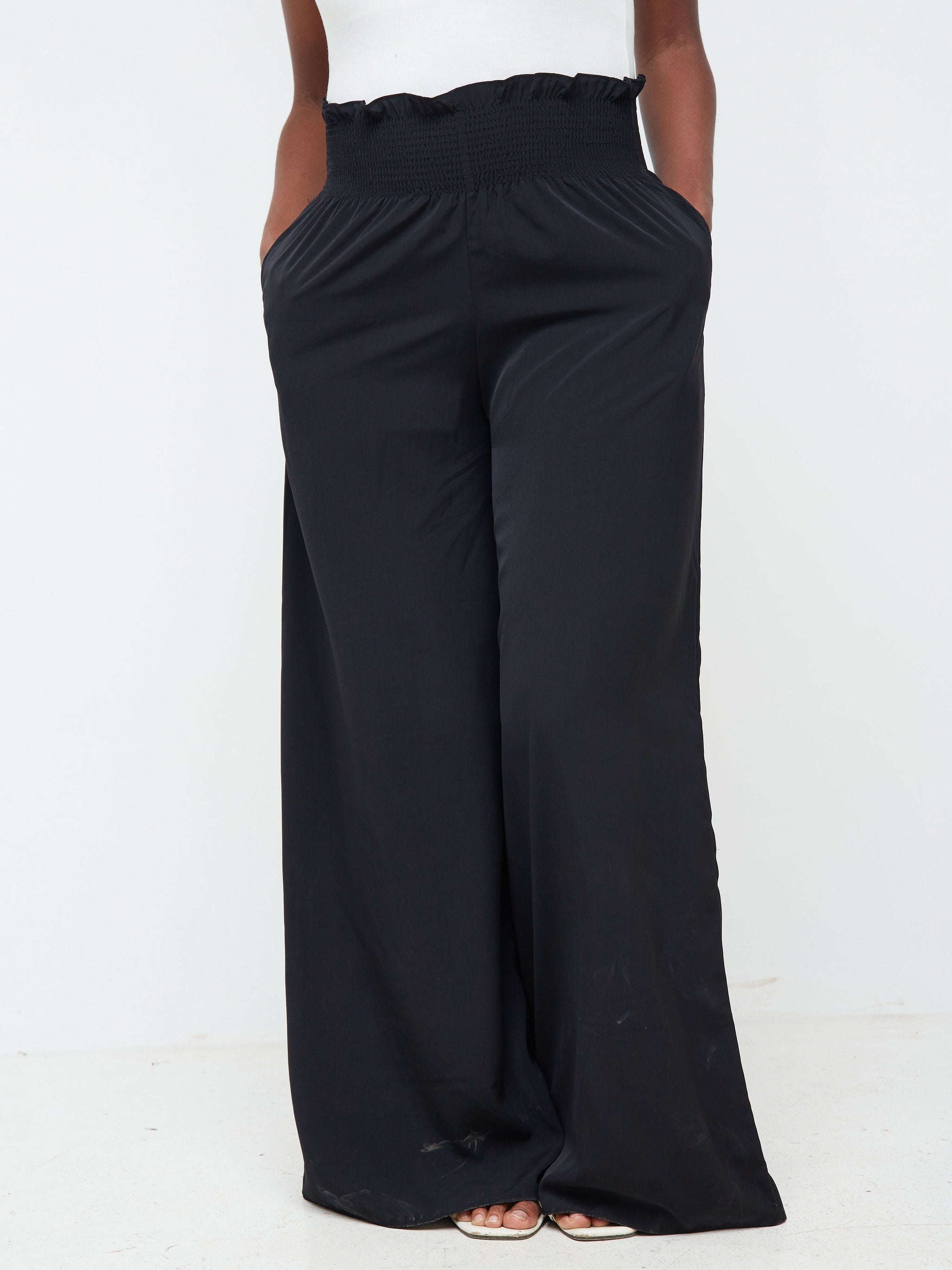 Vivo Alek Wide Leg Pants - Black