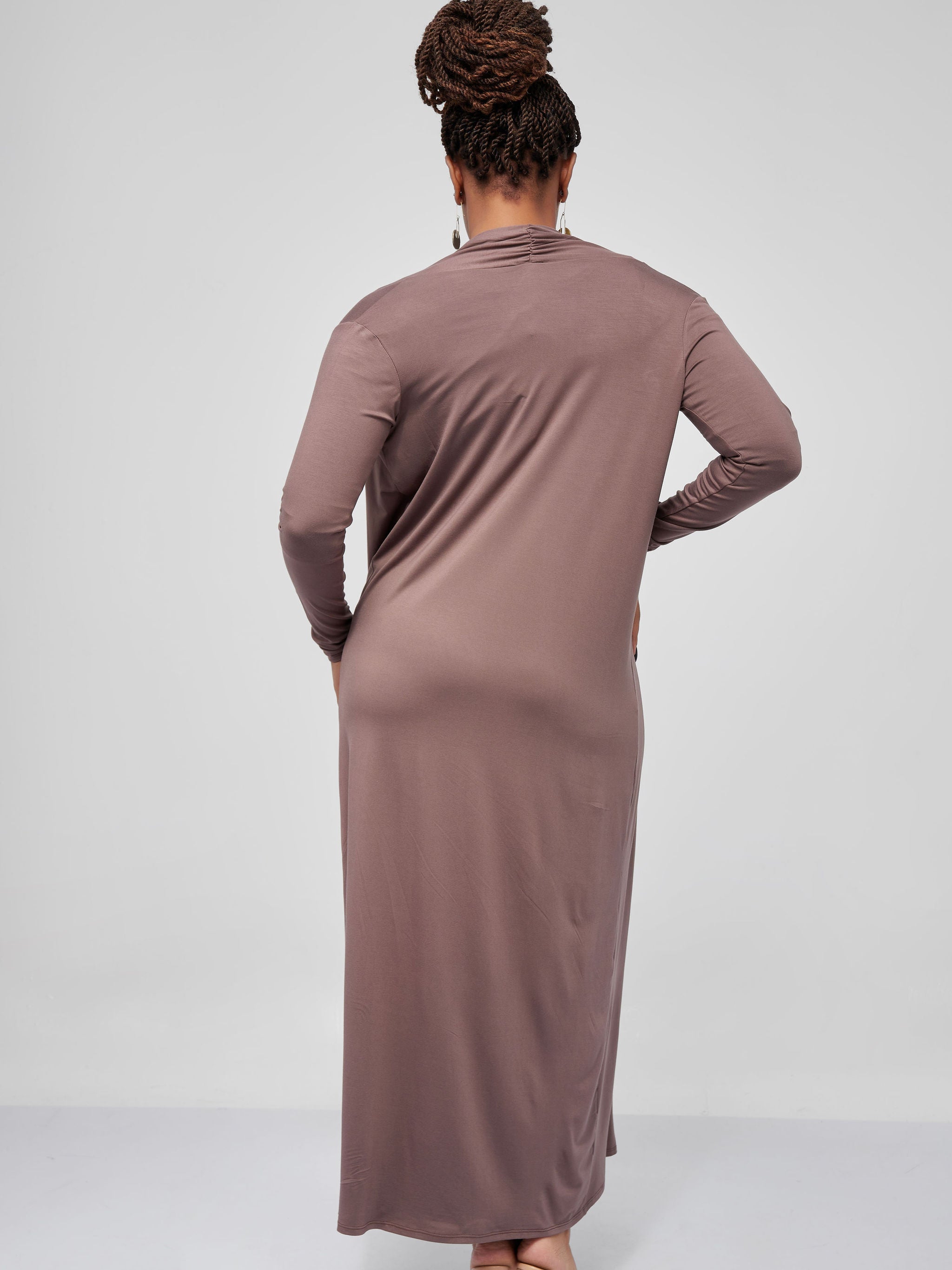 Vivo Basic Neo Extra Long Lily Waterfall - Dark Taupe