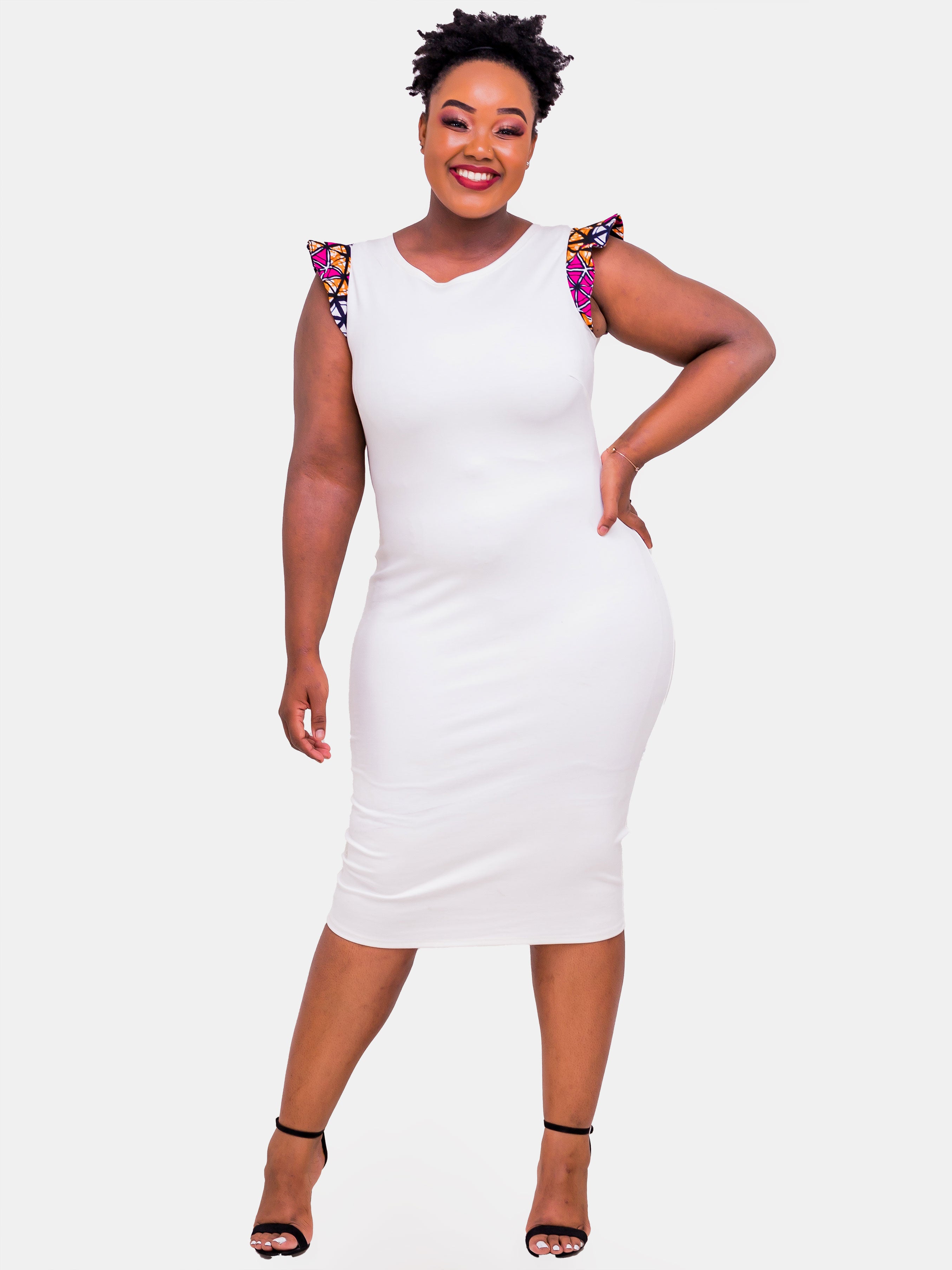 Vivo Pemba Dress - White Print