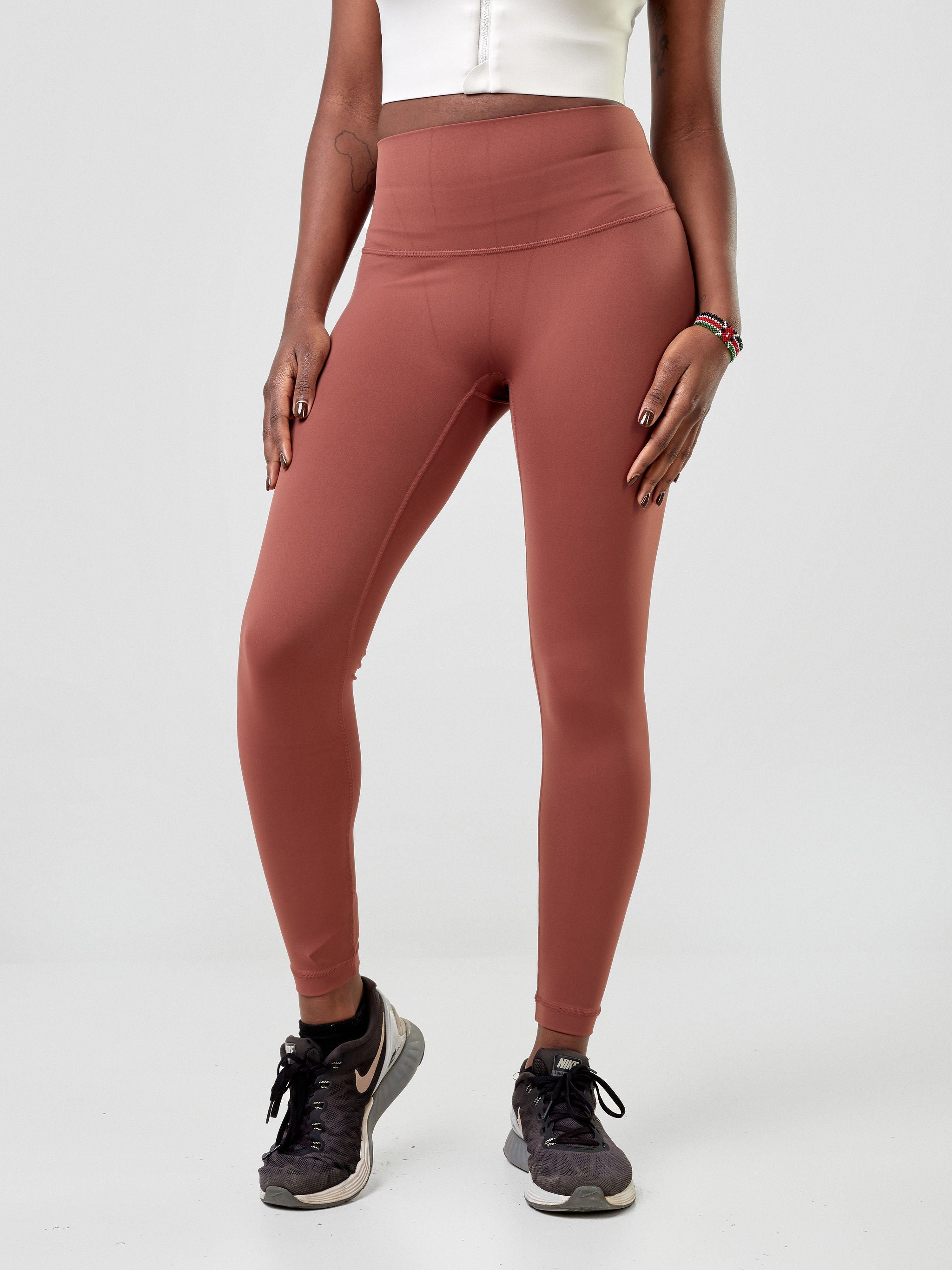 Ava Fitness Bella Workout Leggings - Bronzing