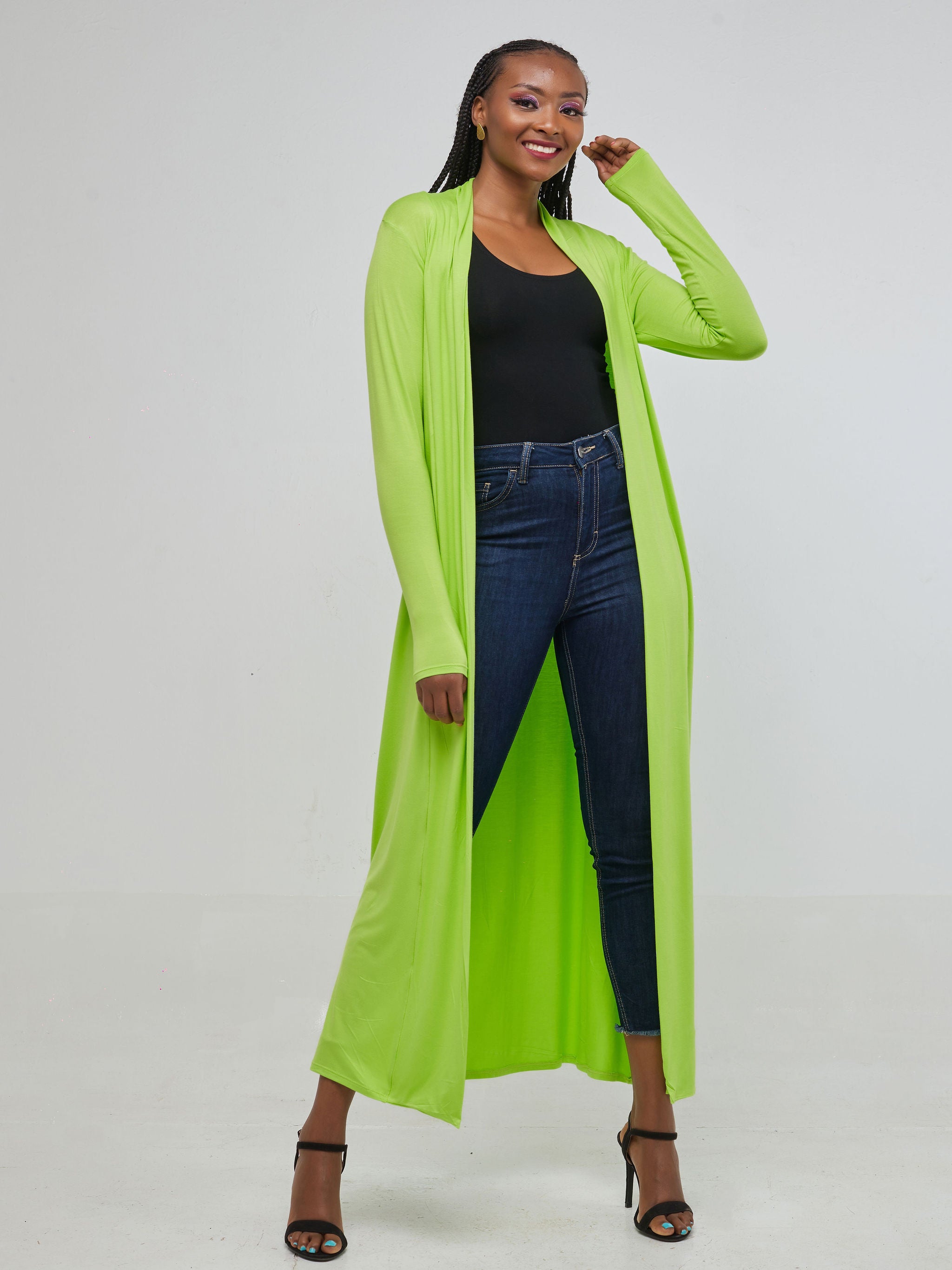 Vivo Basic Neo Extra Long Lily Waterfall - Lime Green