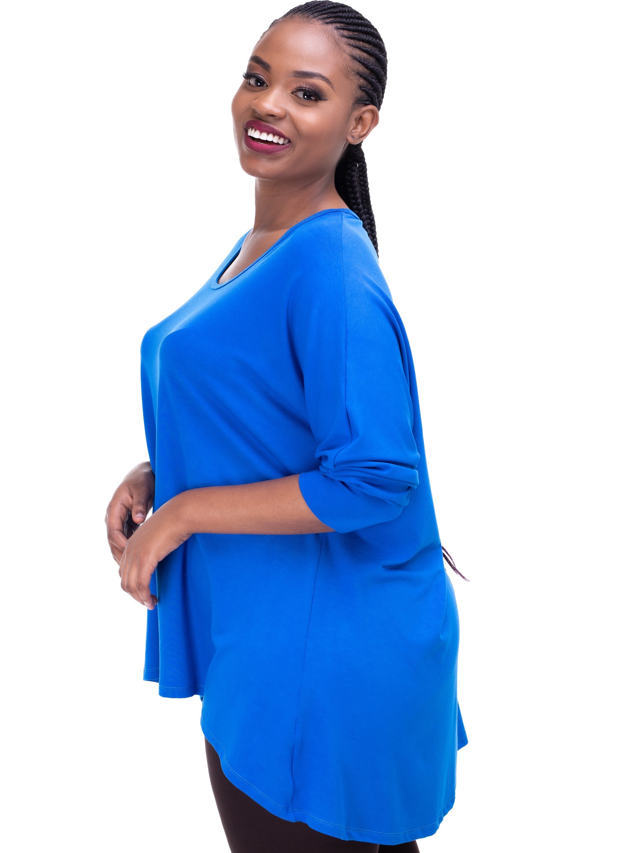 Vivo EW Top - Blue - Shop Zetu