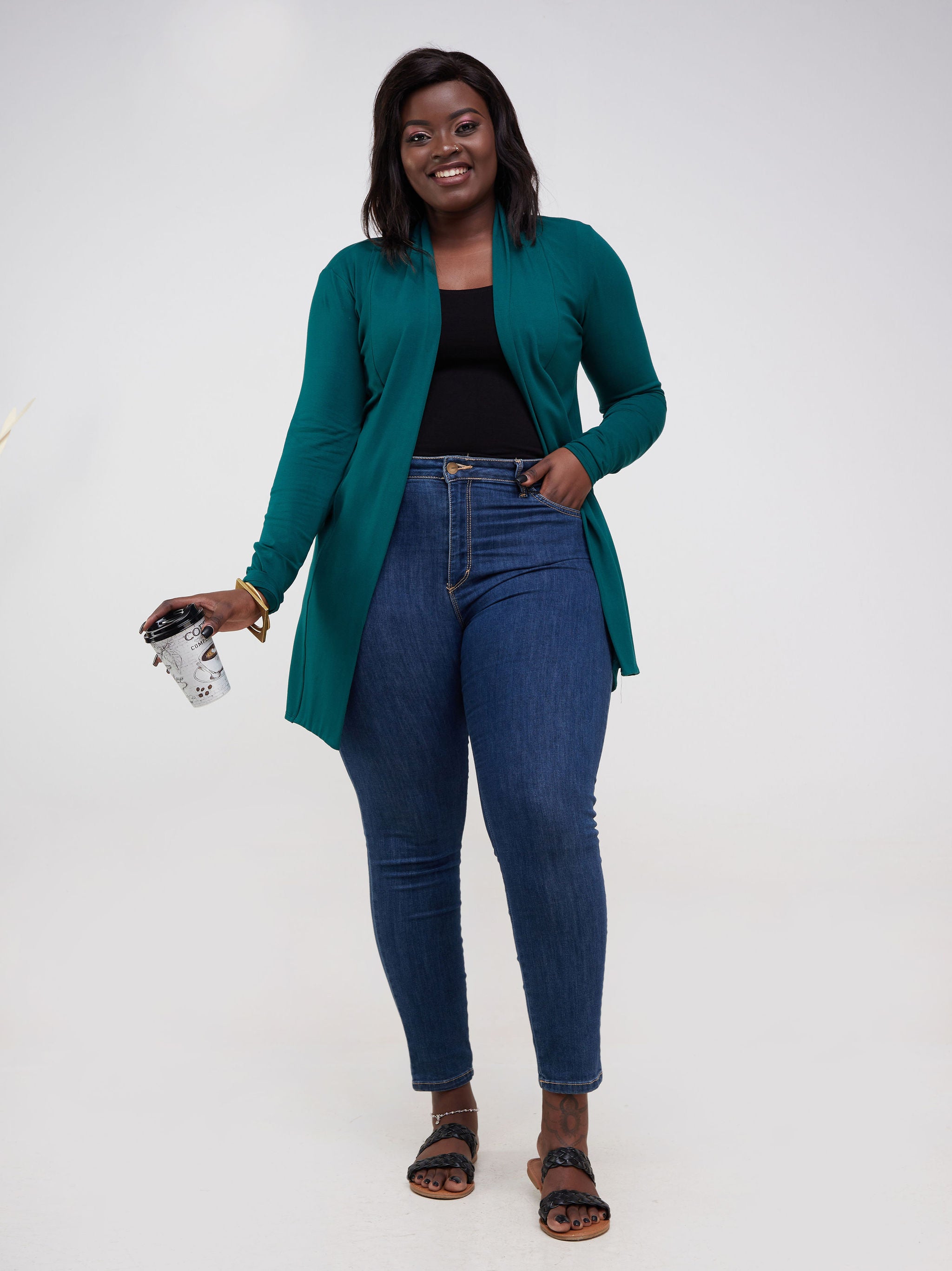 Vivo Basic Short Lily Waterfall - Forest Green