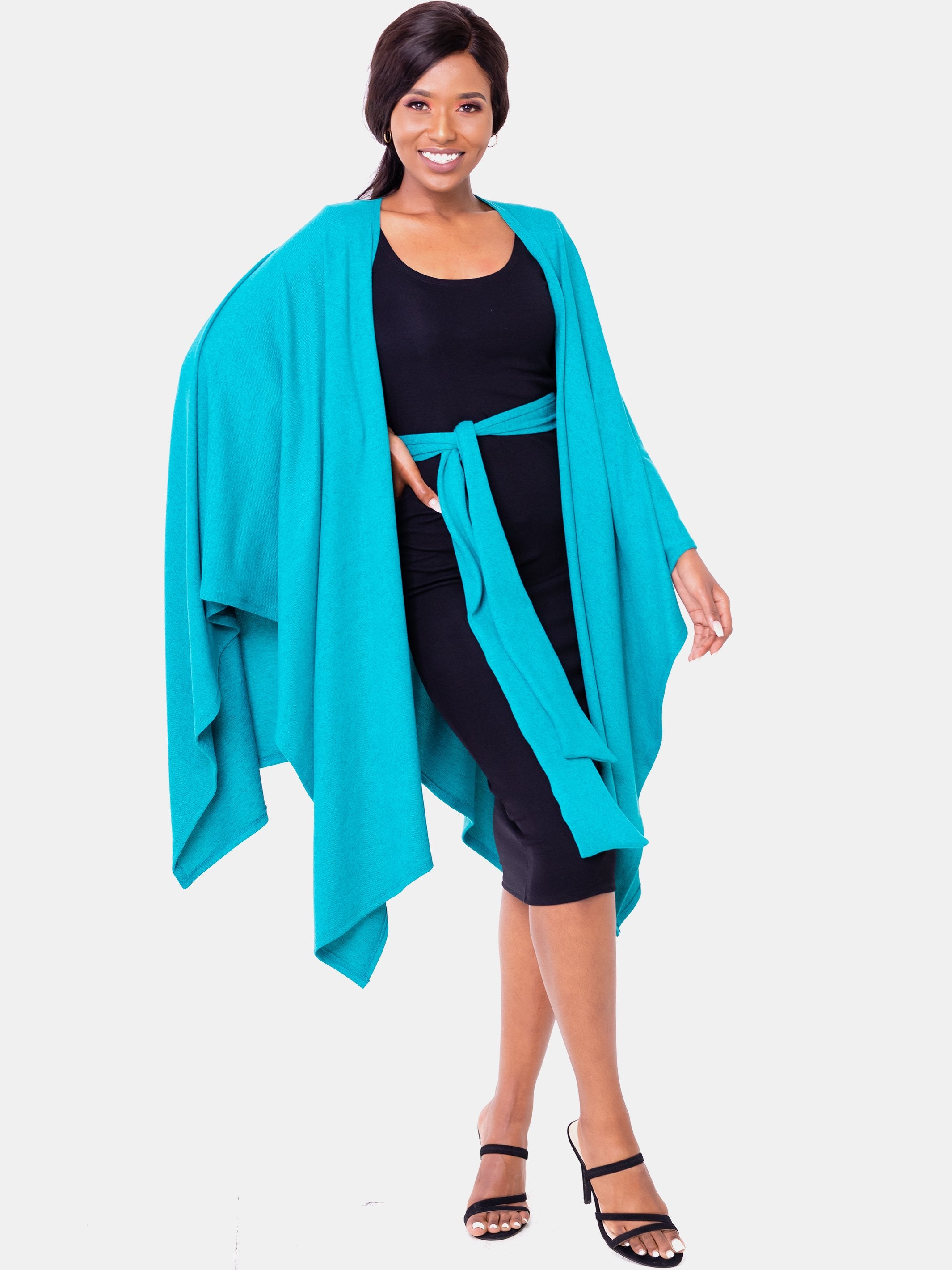 Vivo Tulia Shawl - Sea Green - Shop Zetu