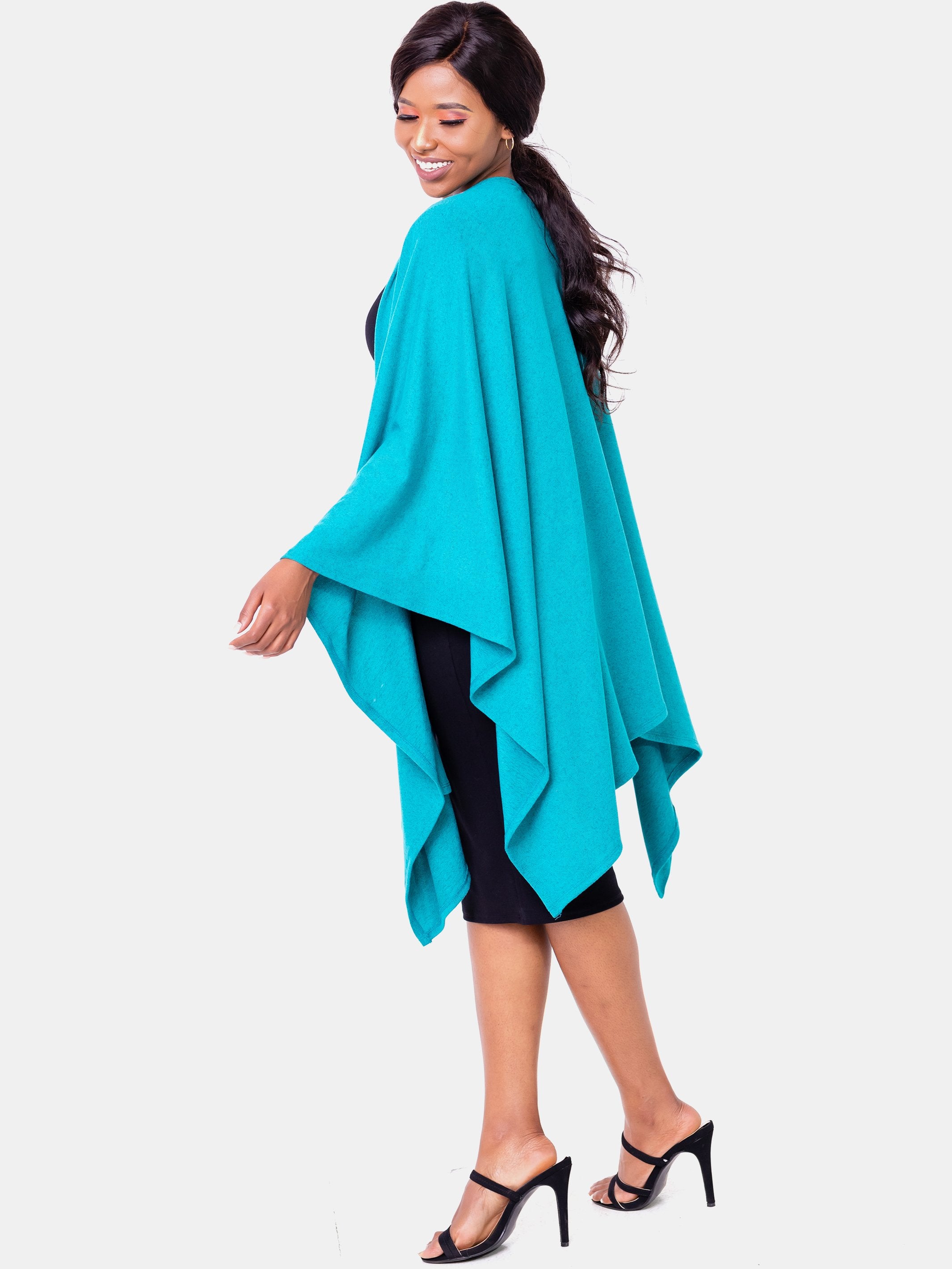 Vivo Tulia Shawl - Sea Green - Shop Zetu